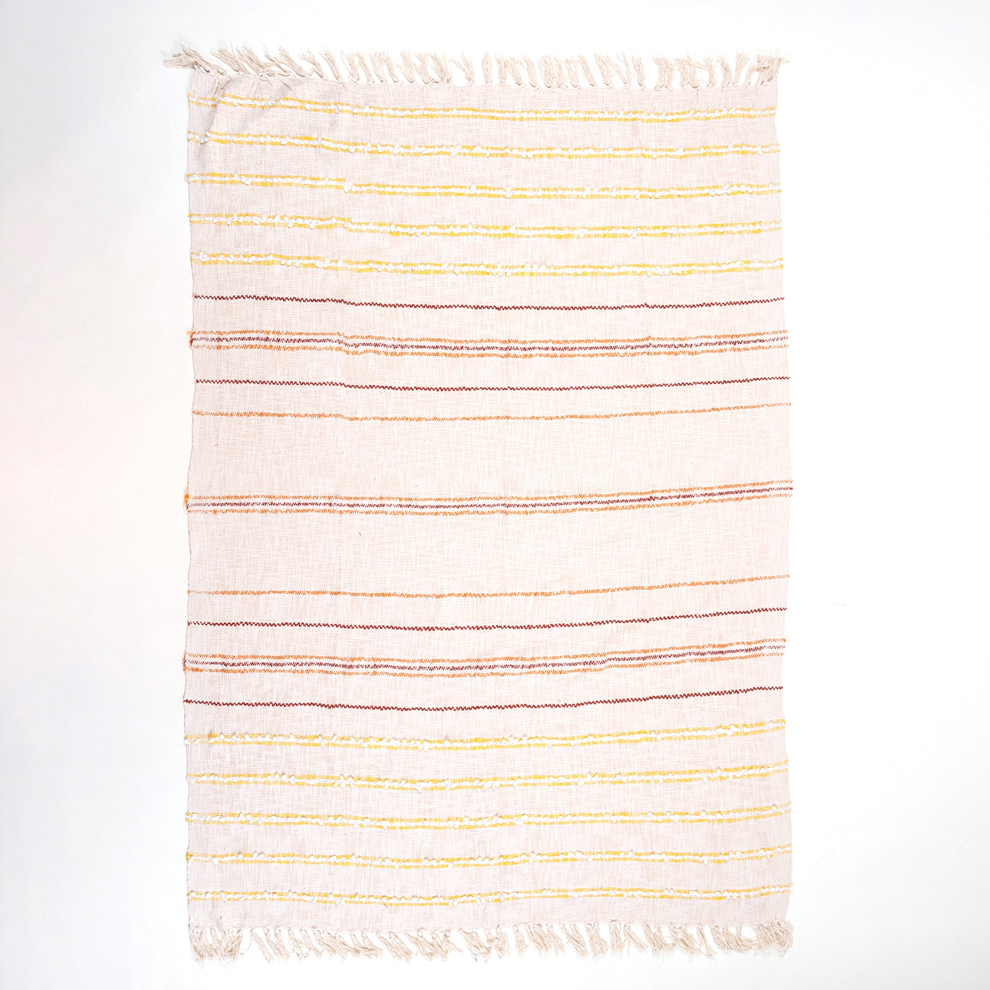 Multicolor Soft and durable Cotton Sofa Throw For Home Decor