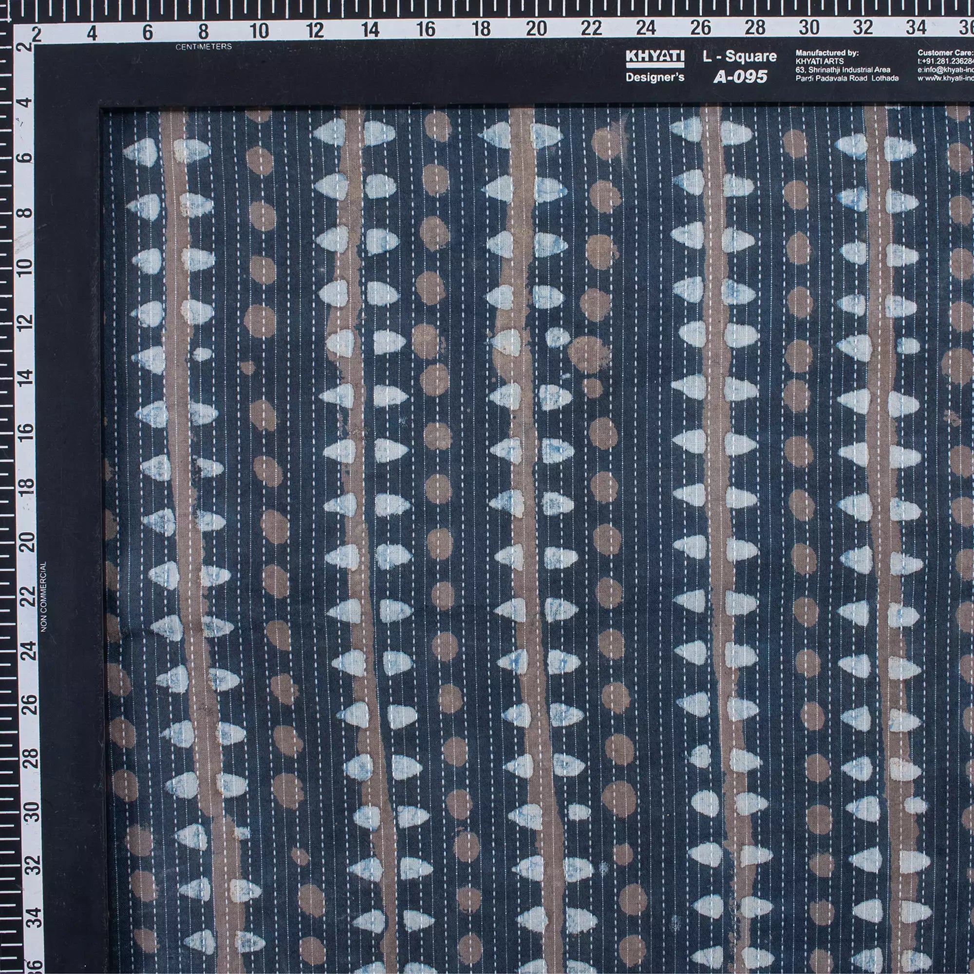 Ikaat Print Cotton Kantha Fabric Textile in India