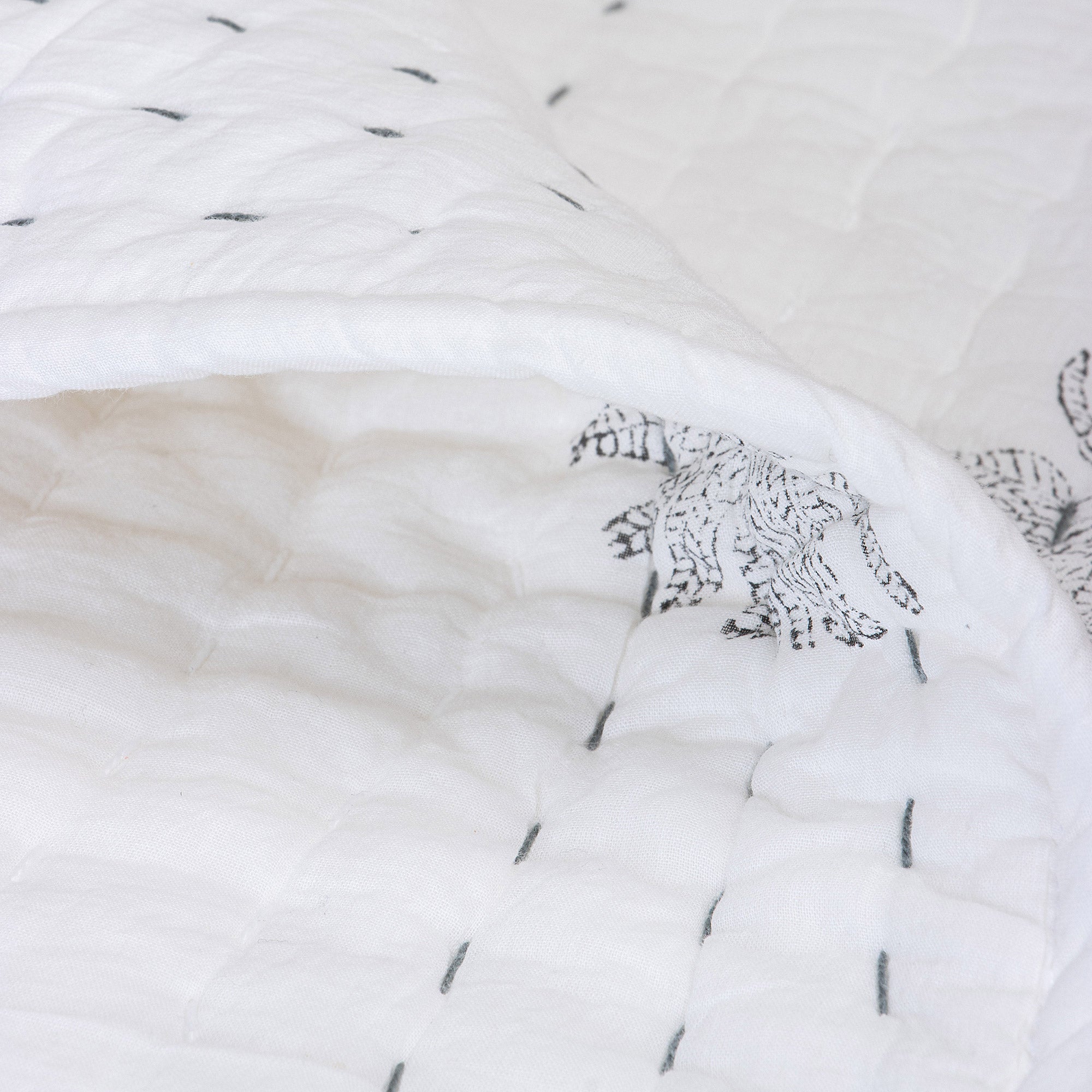 Palm Tree Print Cotton Baby Swaddle Blankets