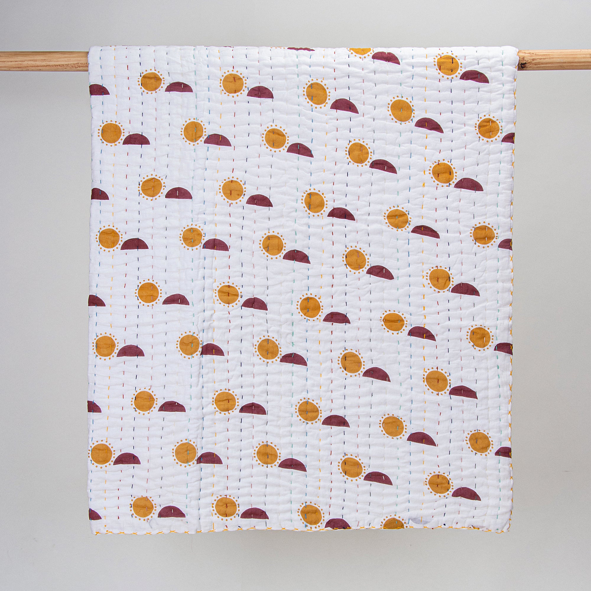 Sunrise Muslin Organic Cotton Small Blanket