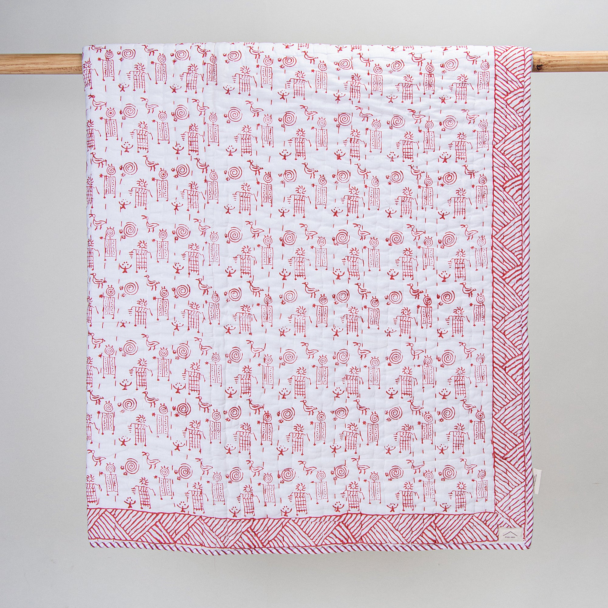 Maroon Organic Cotton Supper Soft Cute Blankets