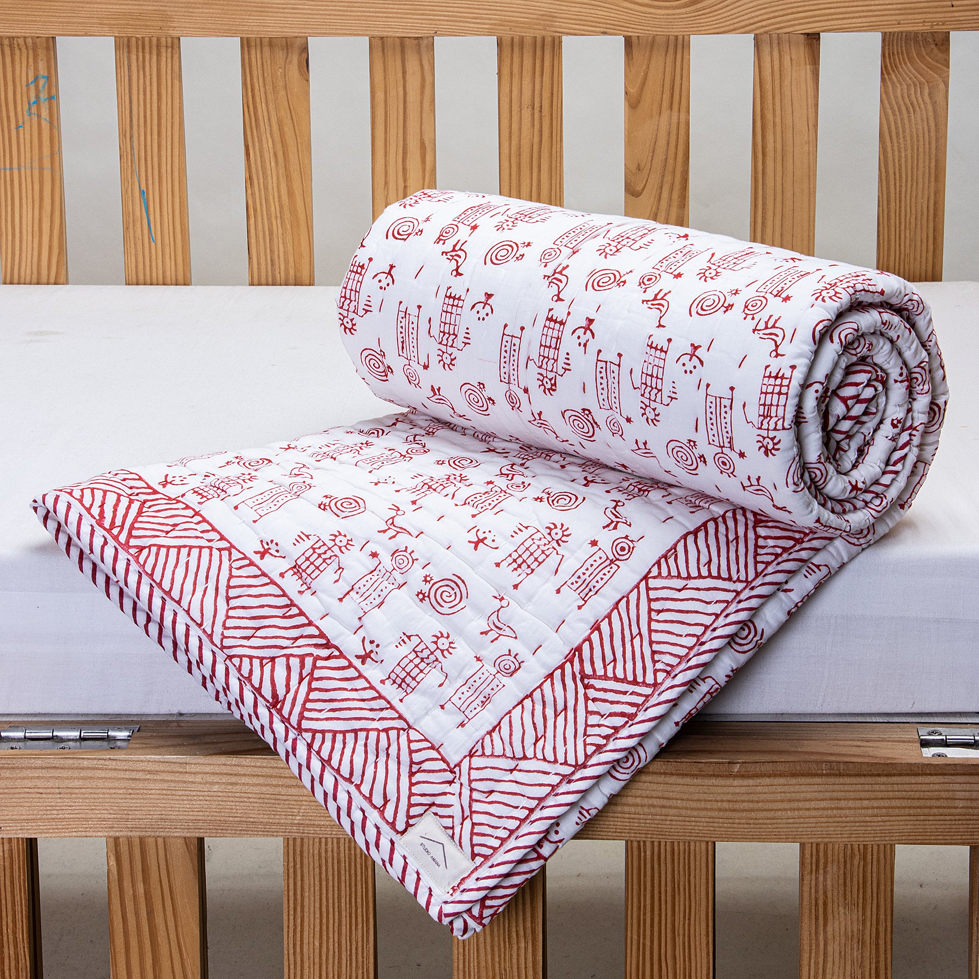 Maroon Organic Cotton Supper Soft Cute Blankets