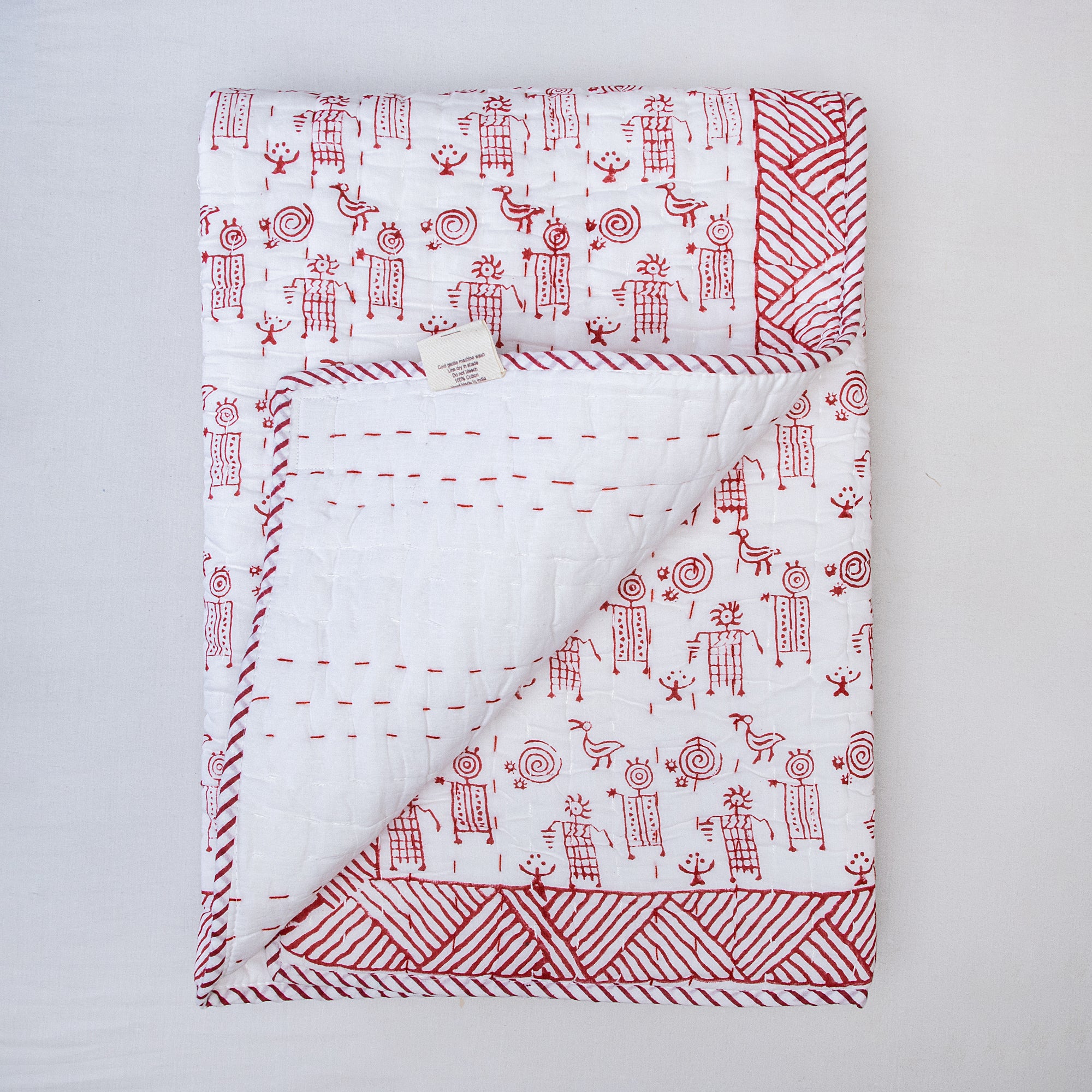 Maroon Organic Cotton Supper Soft Cute Blankets
