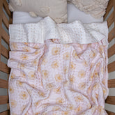 Purple Pure Cotton Supper Soft Baby Muslins