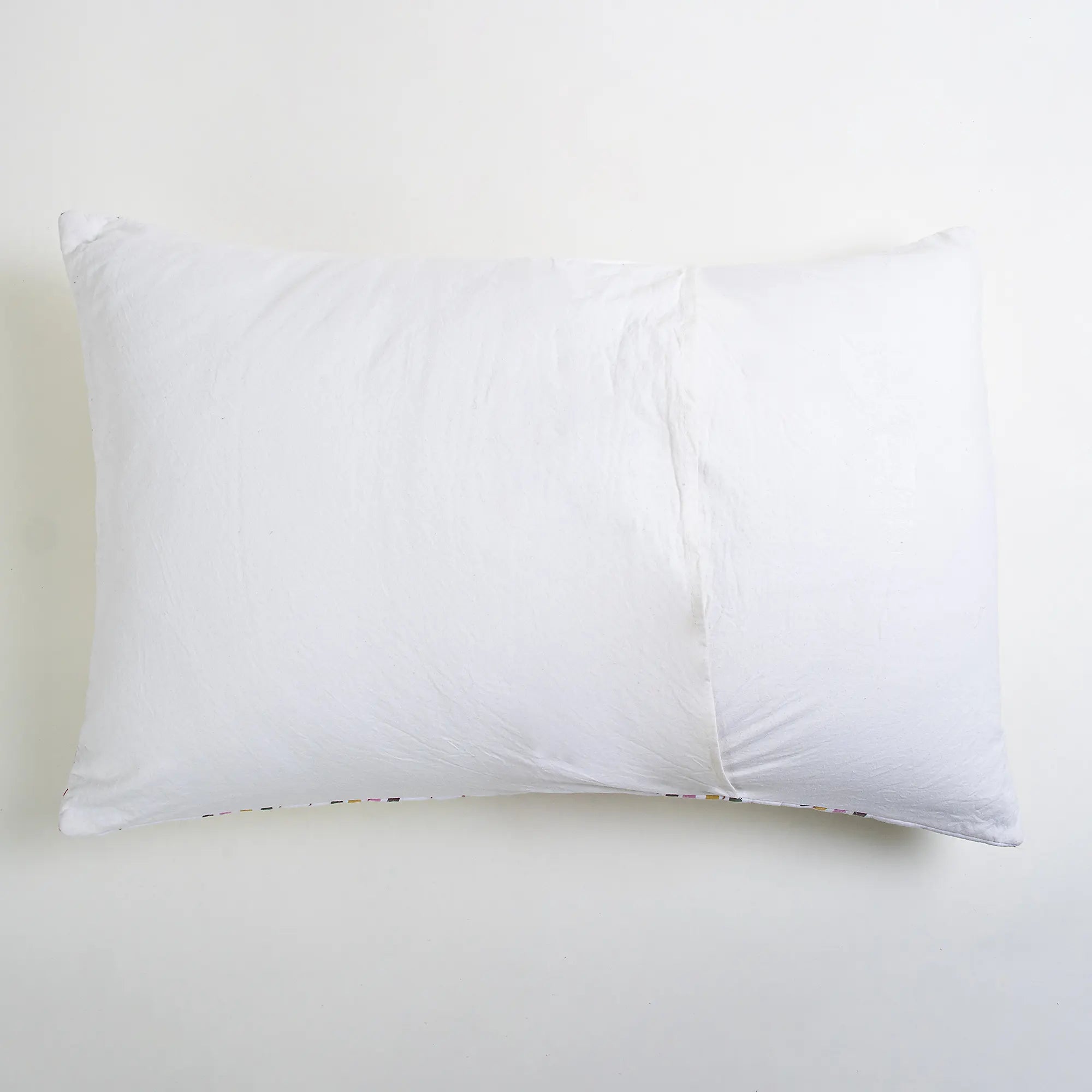 Kantha Rainbow Print Cotton Pillow Covers
