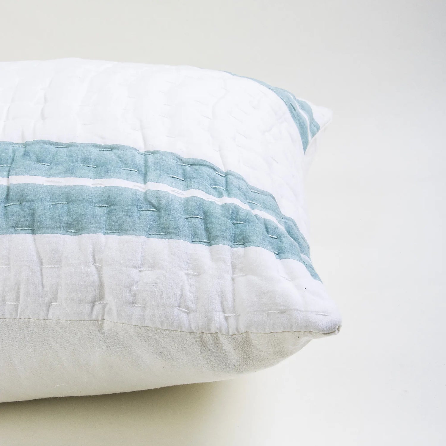 Stripe Print Handmade Soft Pillow Case