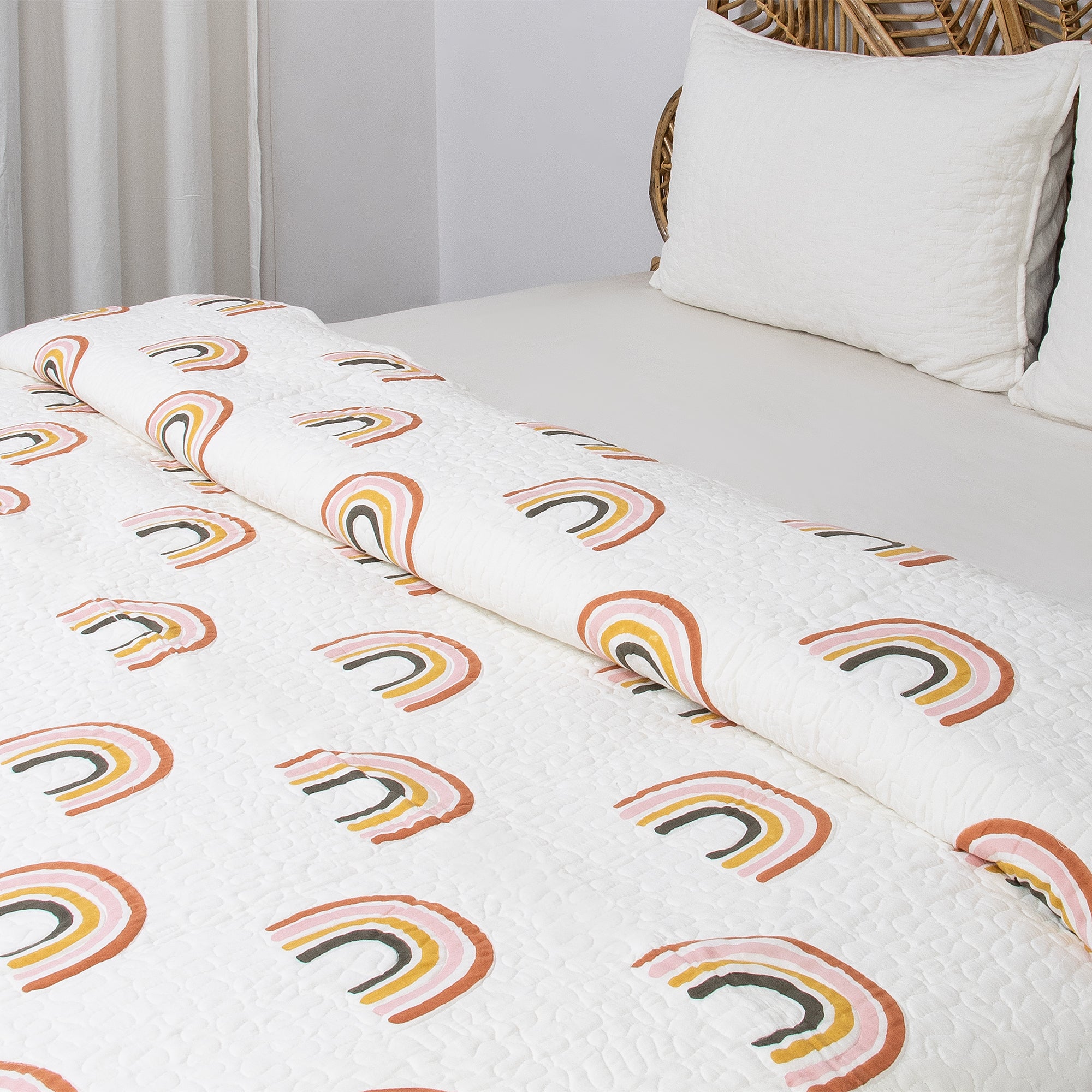 Sunrise Print Pure Cotton Jaipuri Razai Best Price