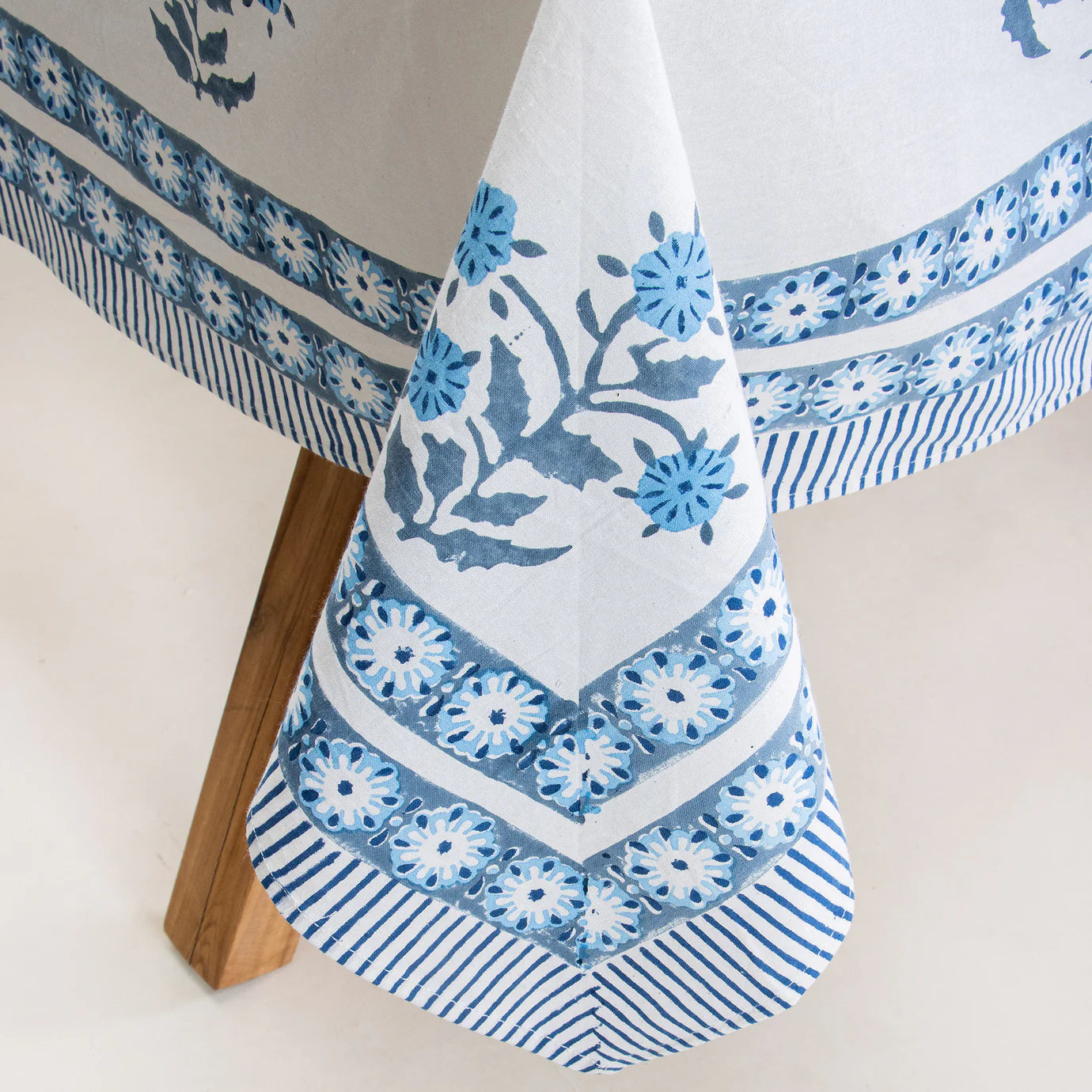 Indian Hand Block Print Dining Table Cover