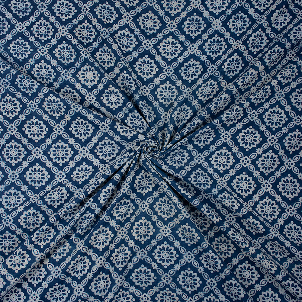 Rangoli Printed Cotton Material Fabric