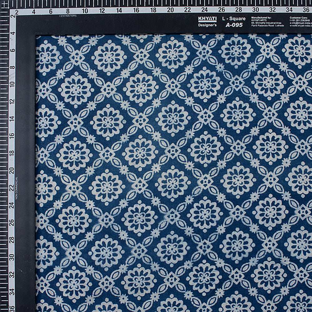 Rangoli Printed Cotton Material Fabric