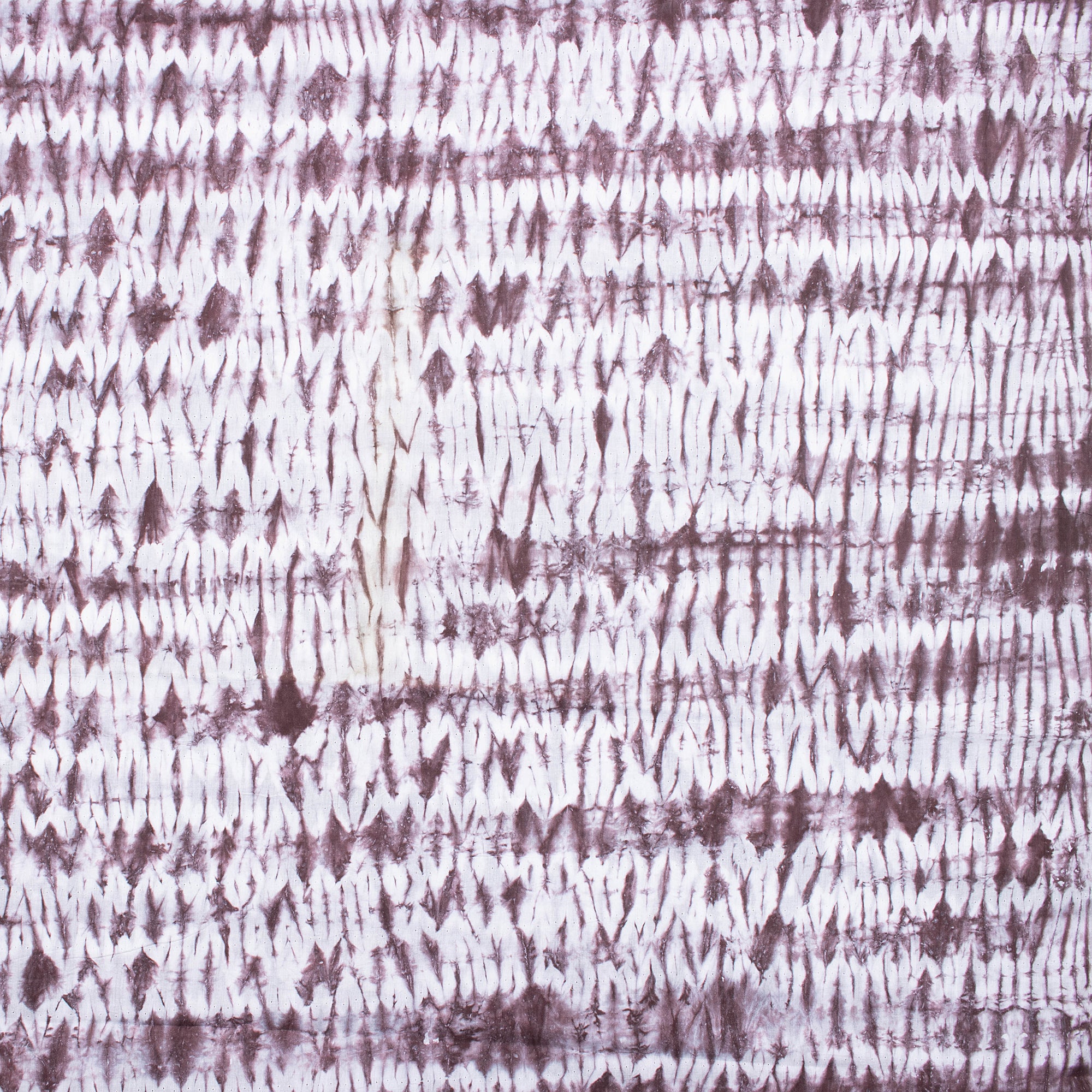 Red Tie Dye Shibori Cotton Fabric