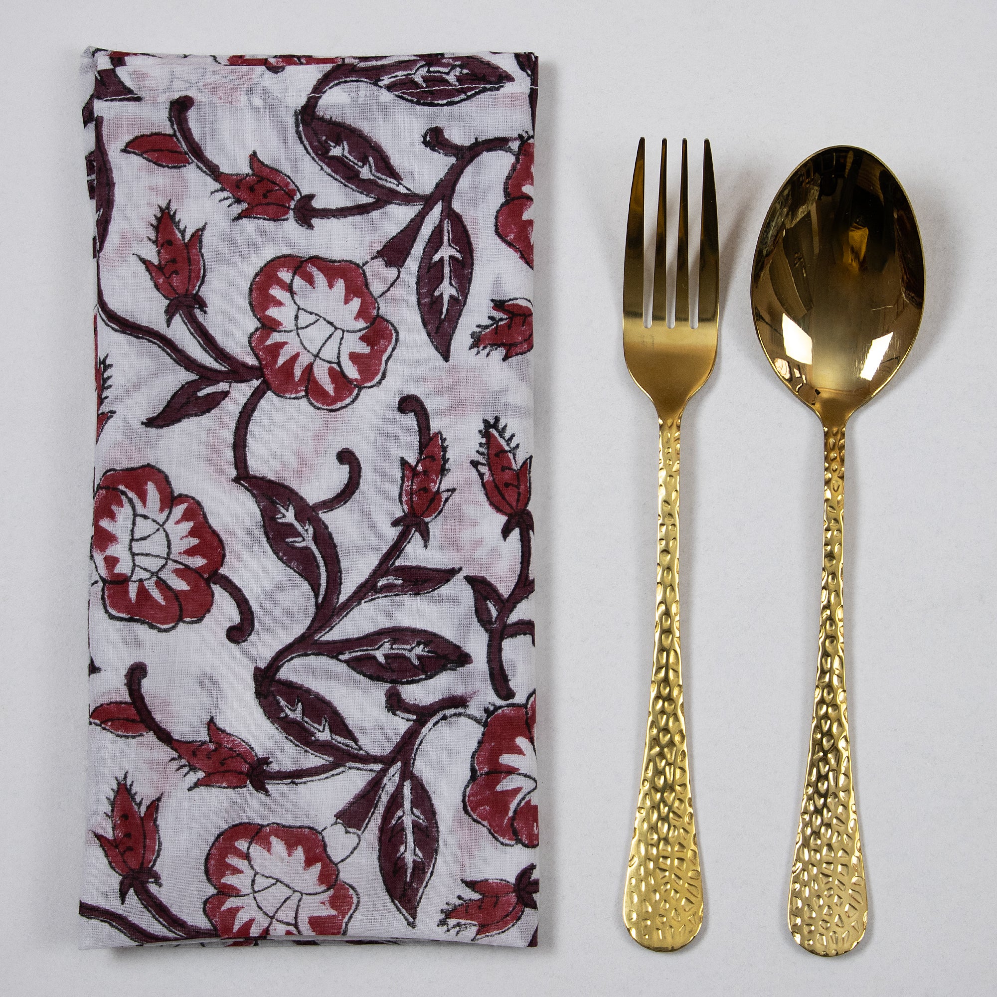 Reusable Cotton Hand Block Printed Napkin Online