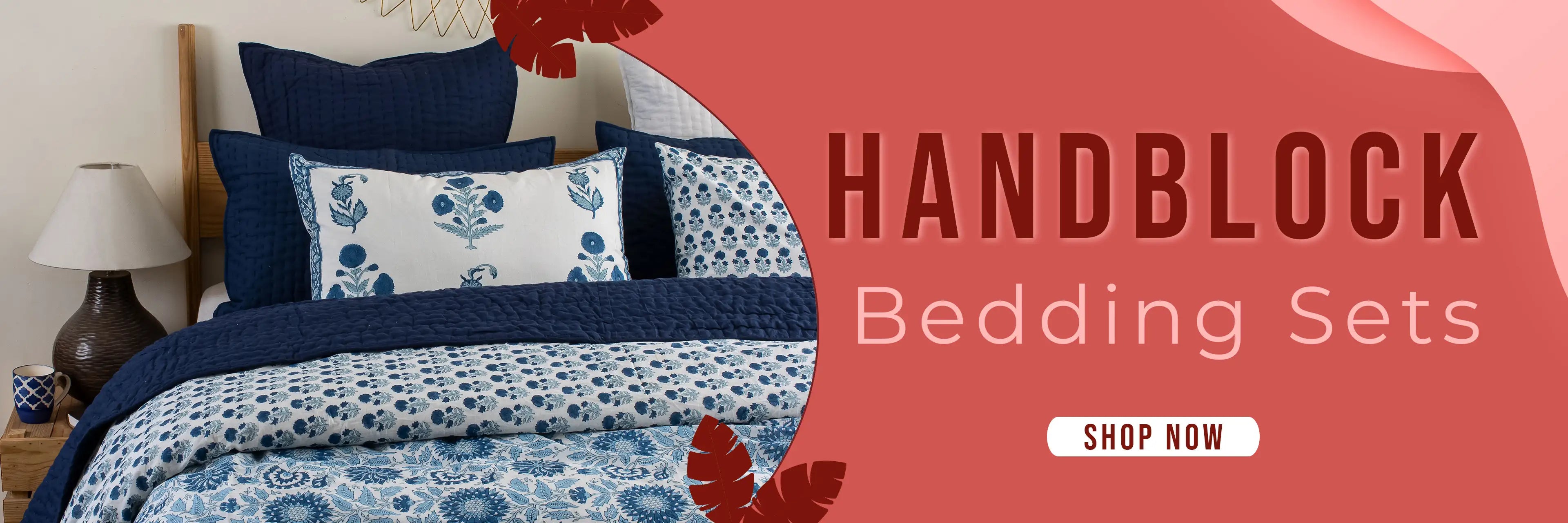 Hand Block Printed Bedding Sets
