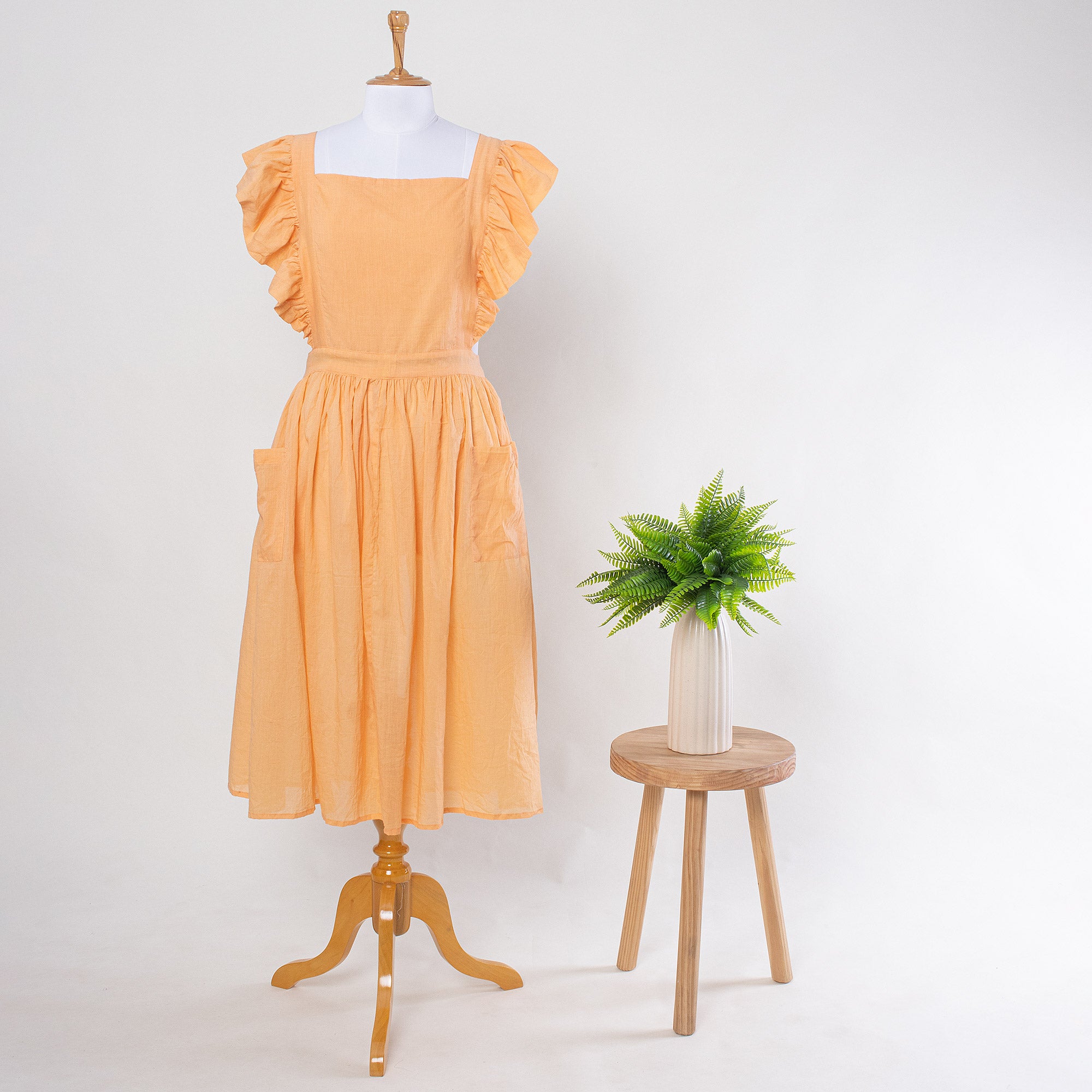 Soft Solid Best Cotton Kitchen Aporns for Women