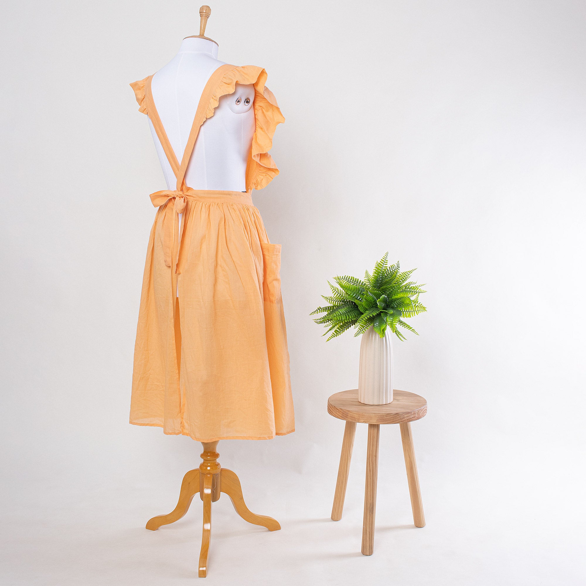 Soft Solid Best Cotton Kitchen Aporns for Women