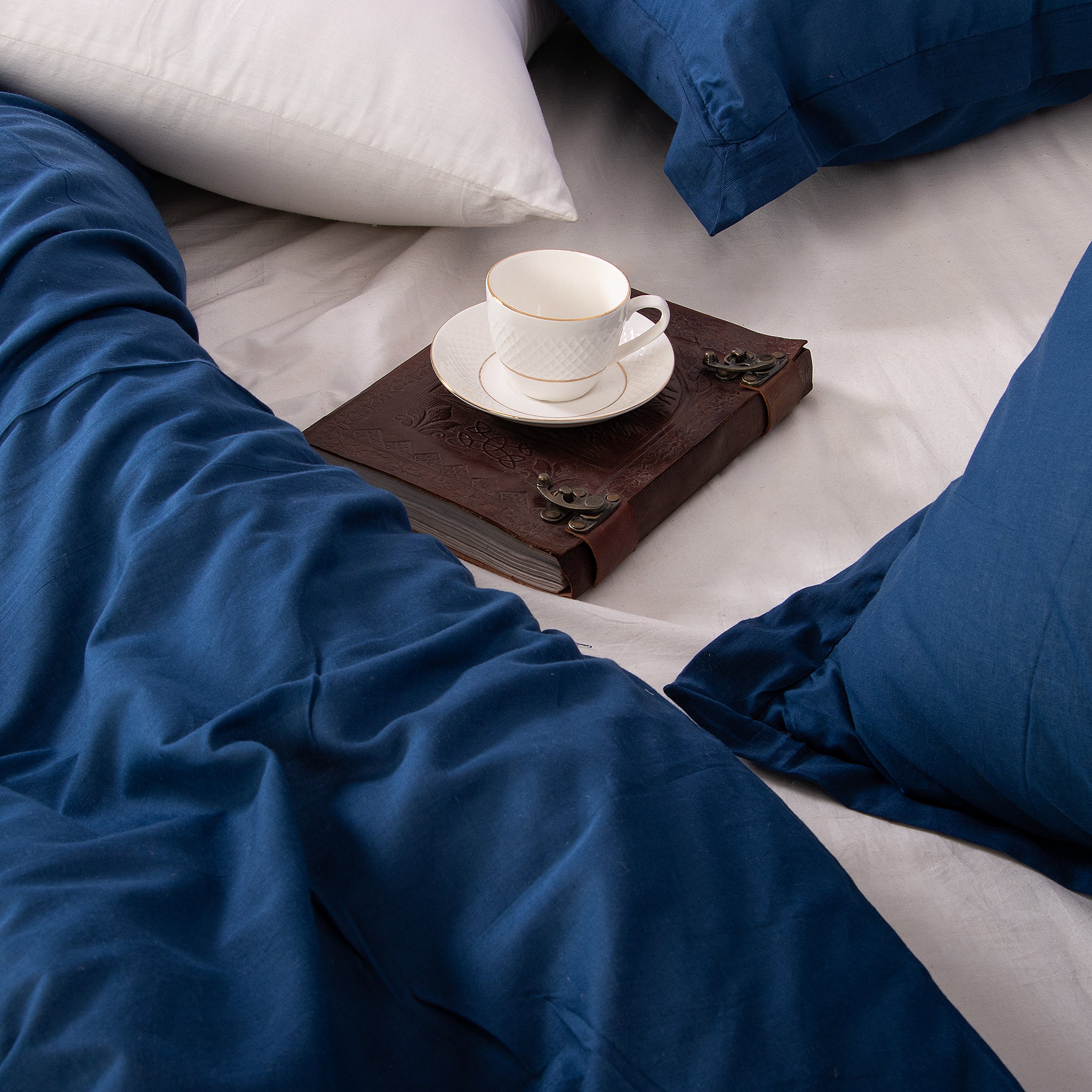 Solid Duvet Cover with Pillow