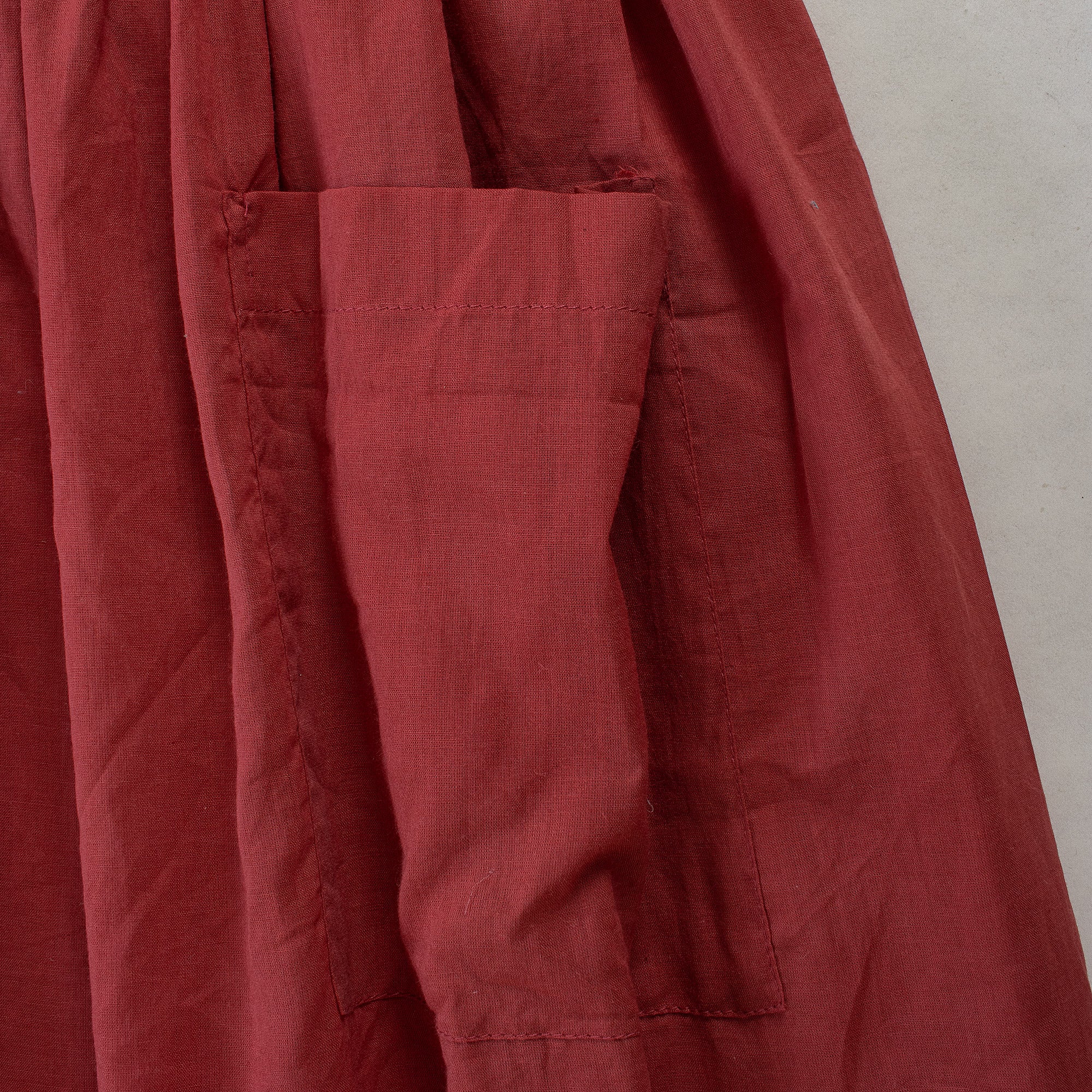 Solid Dyed Pure Cotton Womens Apron