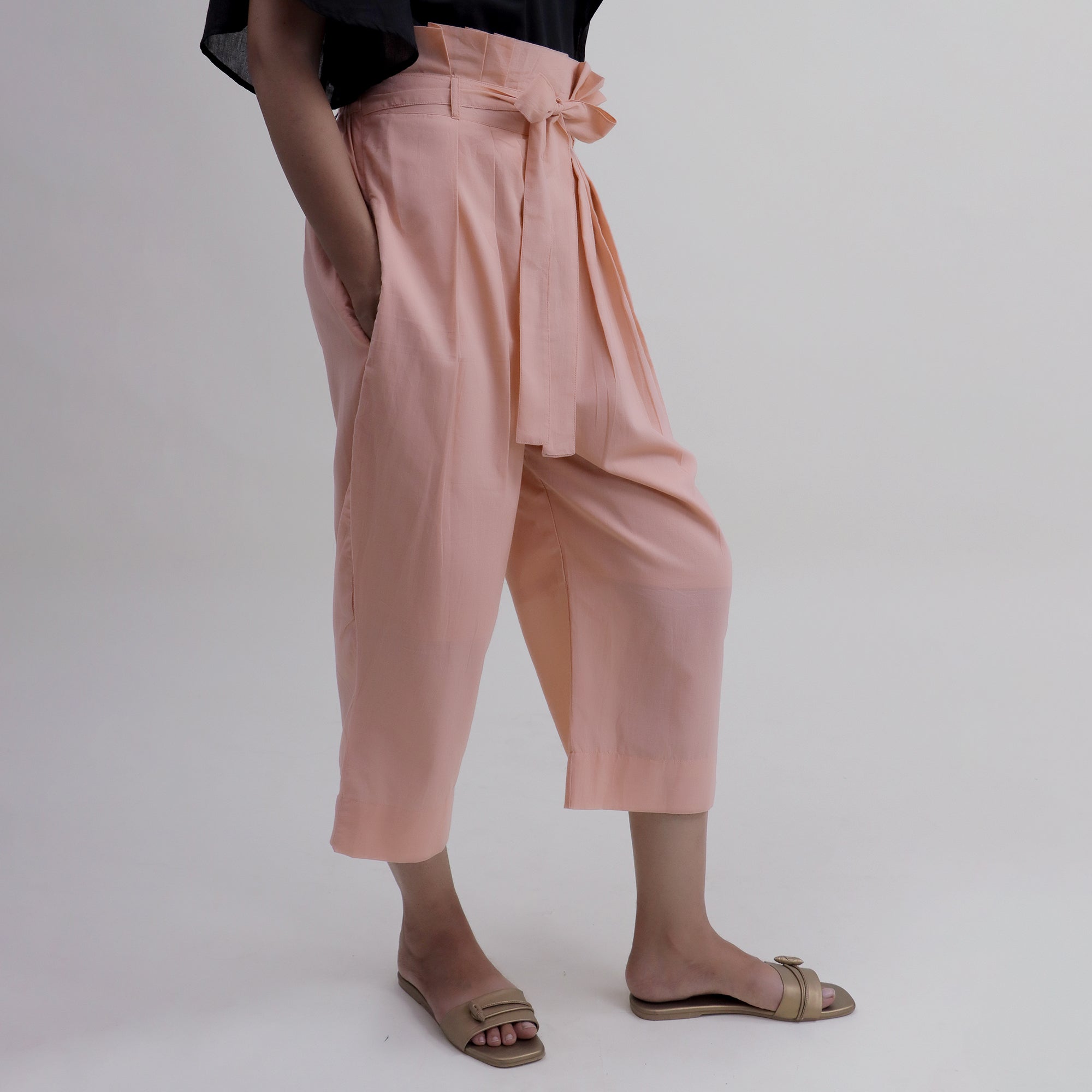 Stylish Handmade Cotton Top & Pant Set for Party