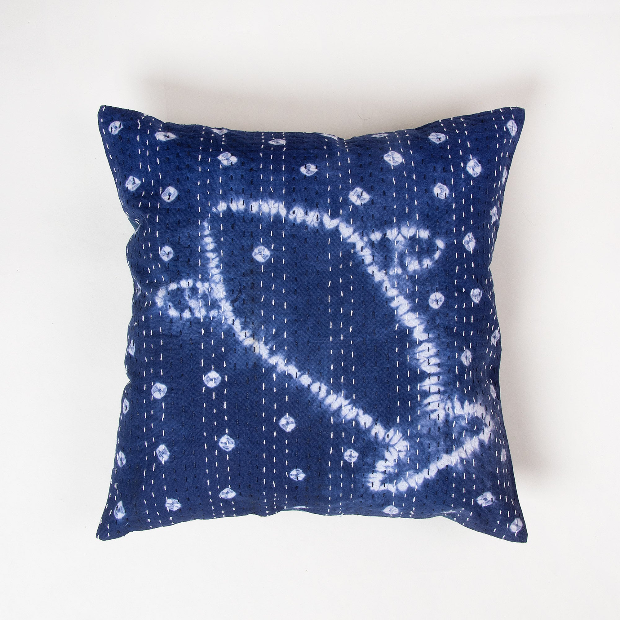 Sustainable Animal Printed kantha Tie Dye Cushion Covers