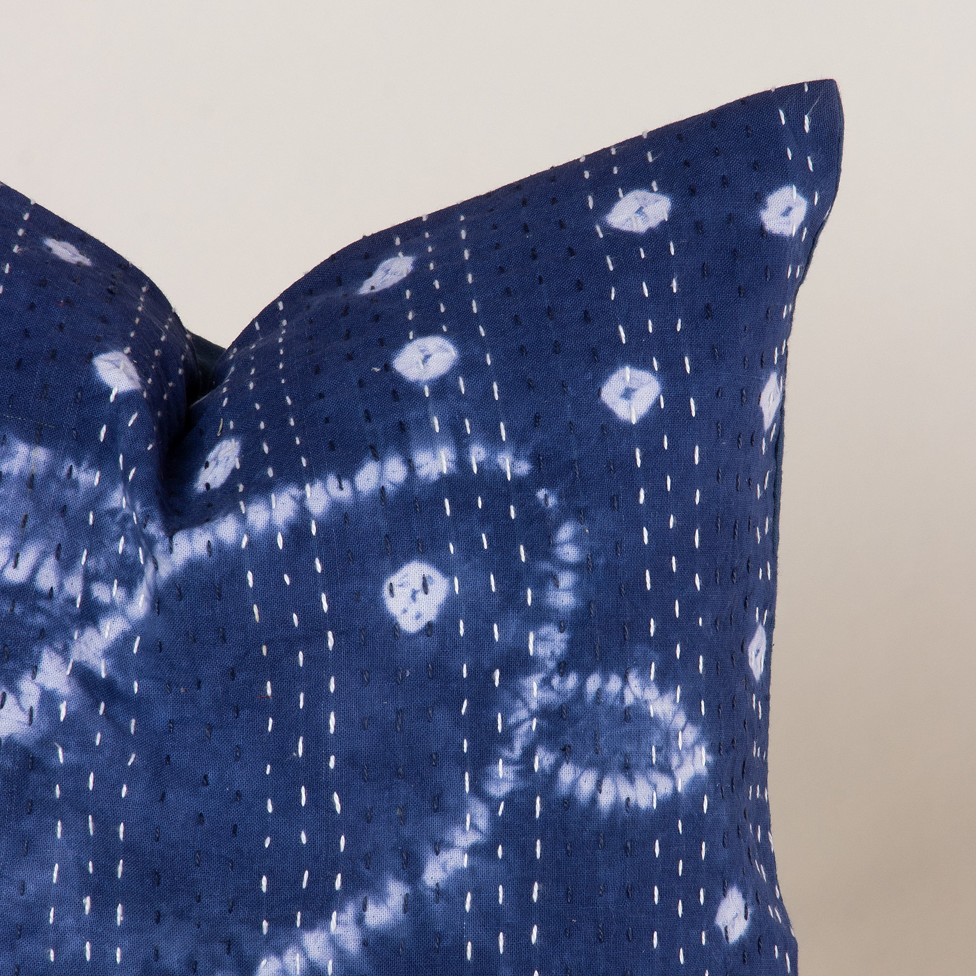 Sustainable Animal Printed kantha Tie Dye Cushion Covers