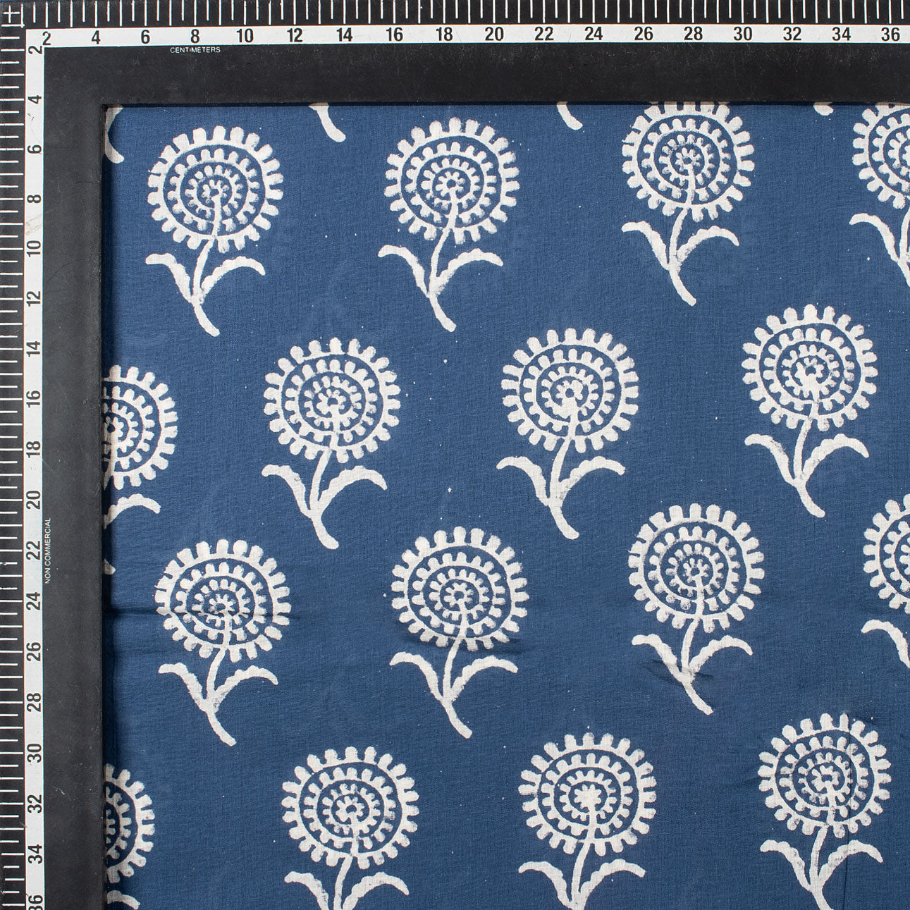 Sustainable Block Printed Discharge Fabric