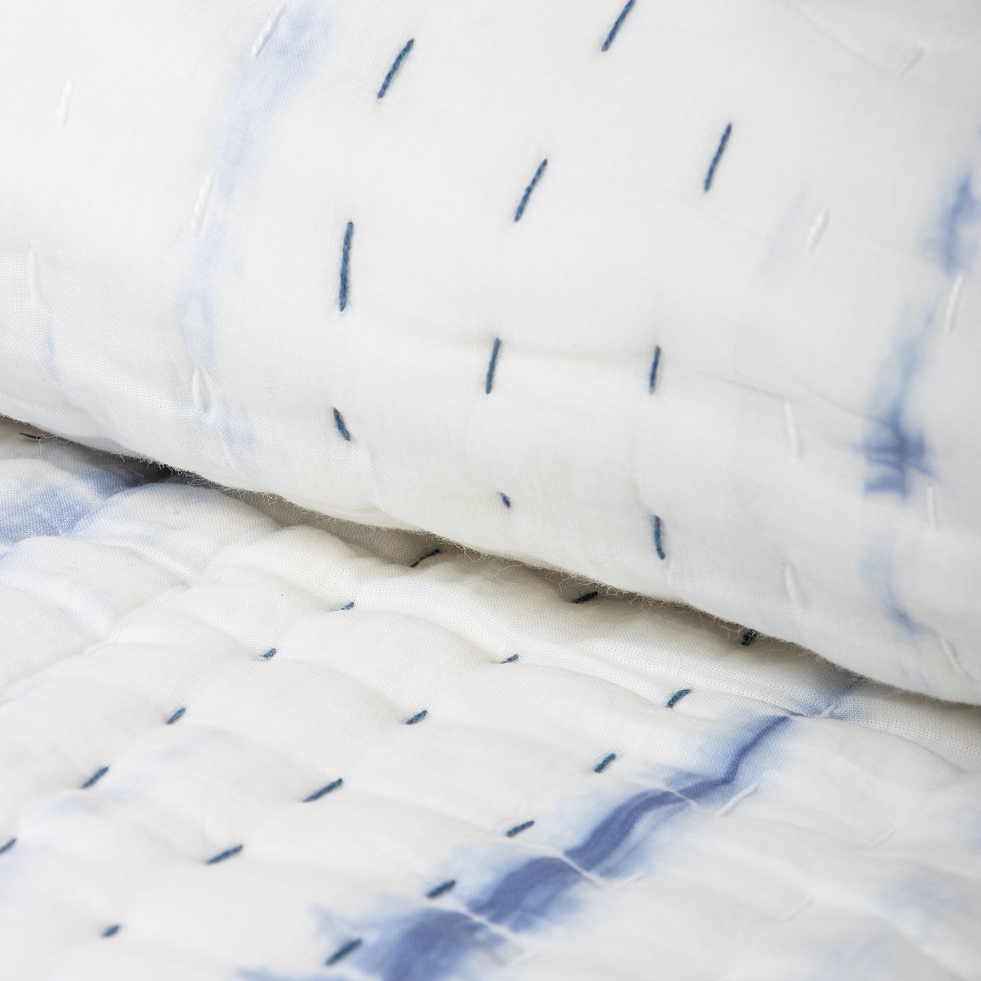 Tie Dye Indian Cotton Kantha Winter Quilt Blanket