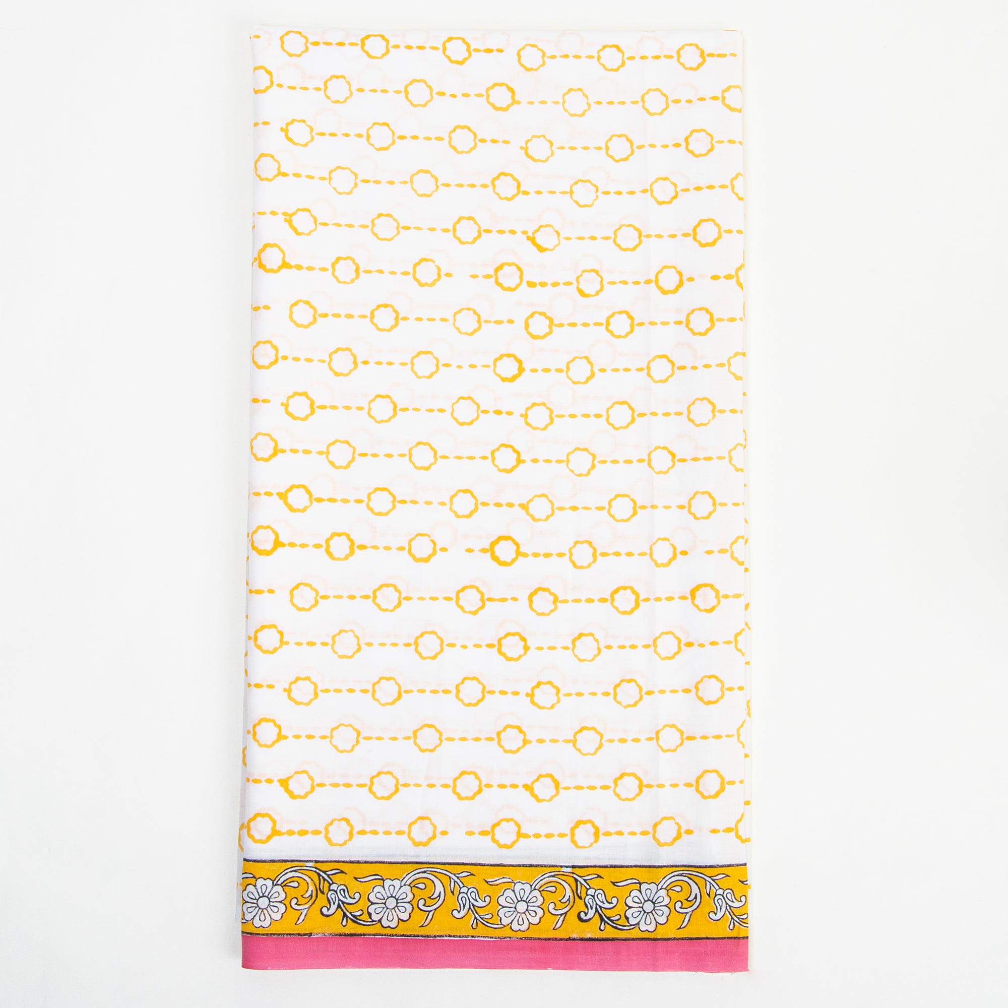 Handmade Blue Jaipuri Cotton Suit