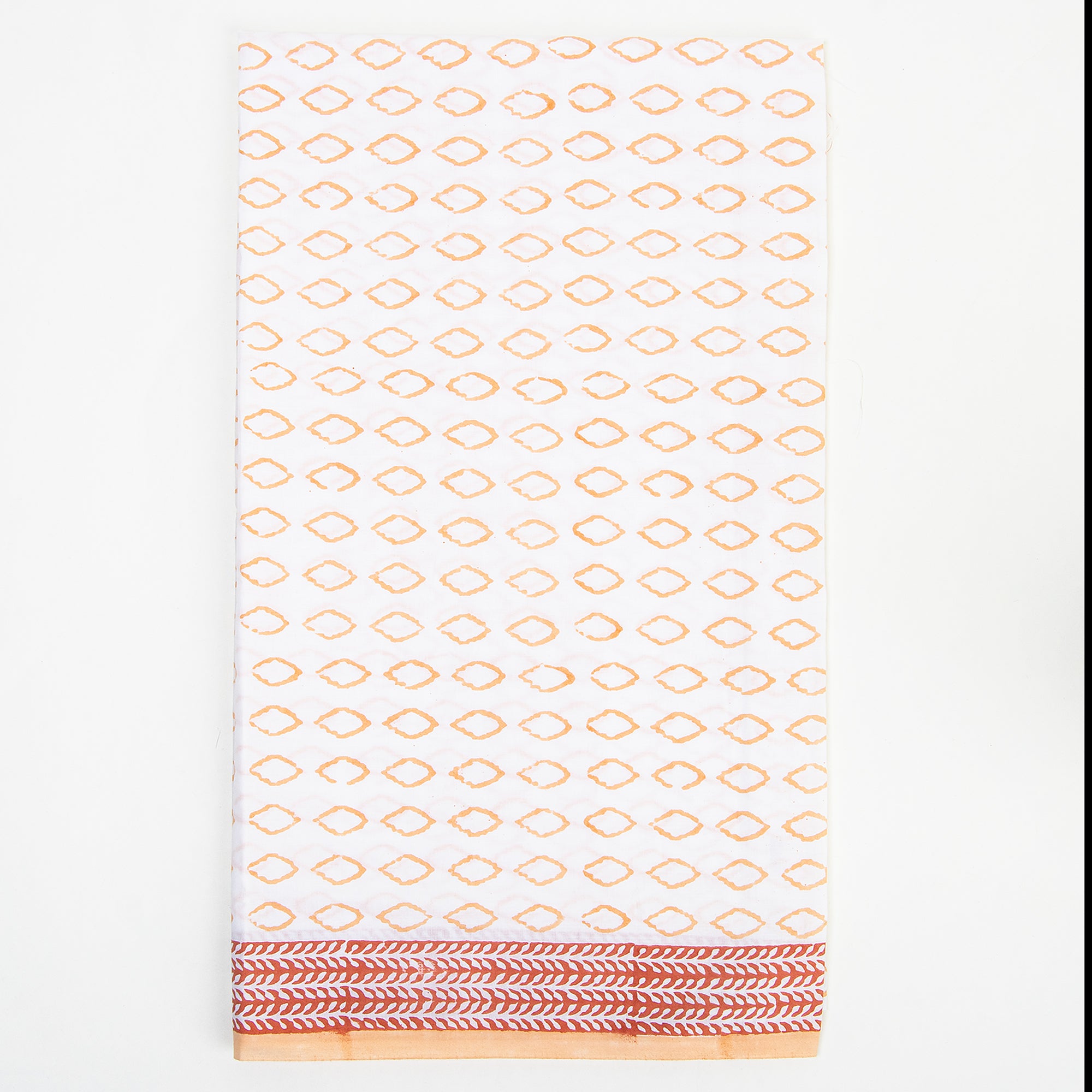 Flower Print Jaipuri Cotton Suit with Cotton Dupatta