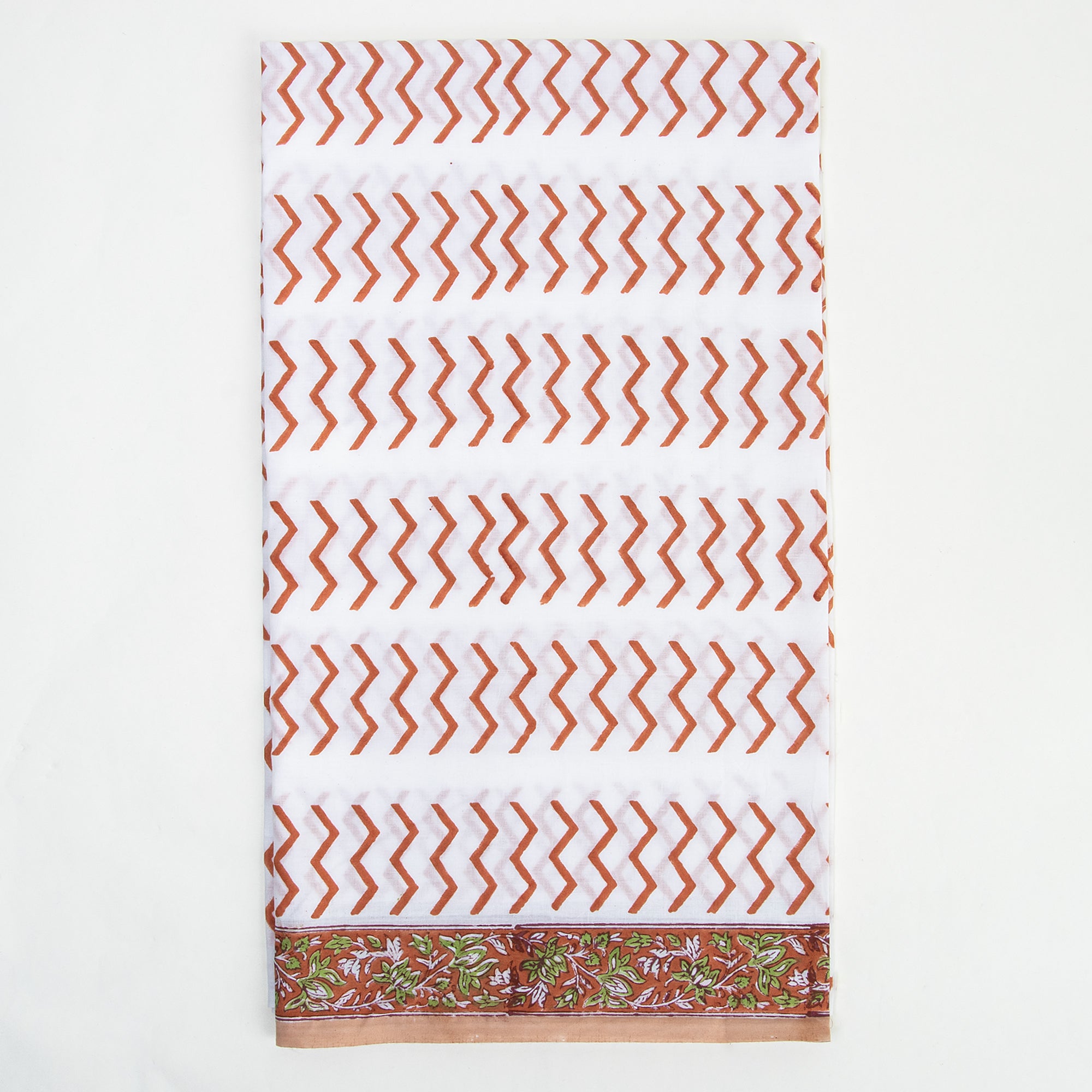 Floral Woman Cotton Suits with Kota Doria Dupatta