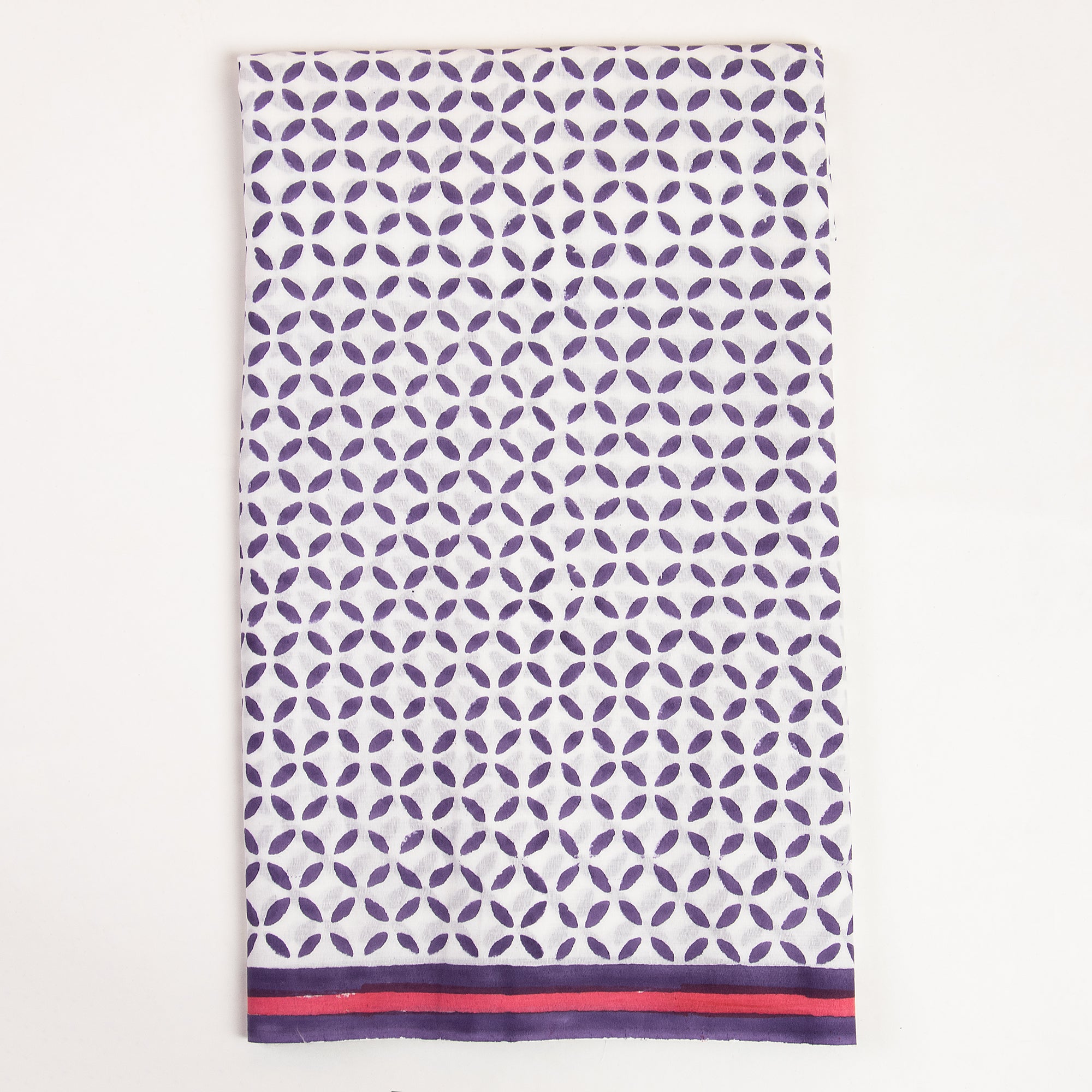 Pink Sun Flower Jaipuri Cotton Suits