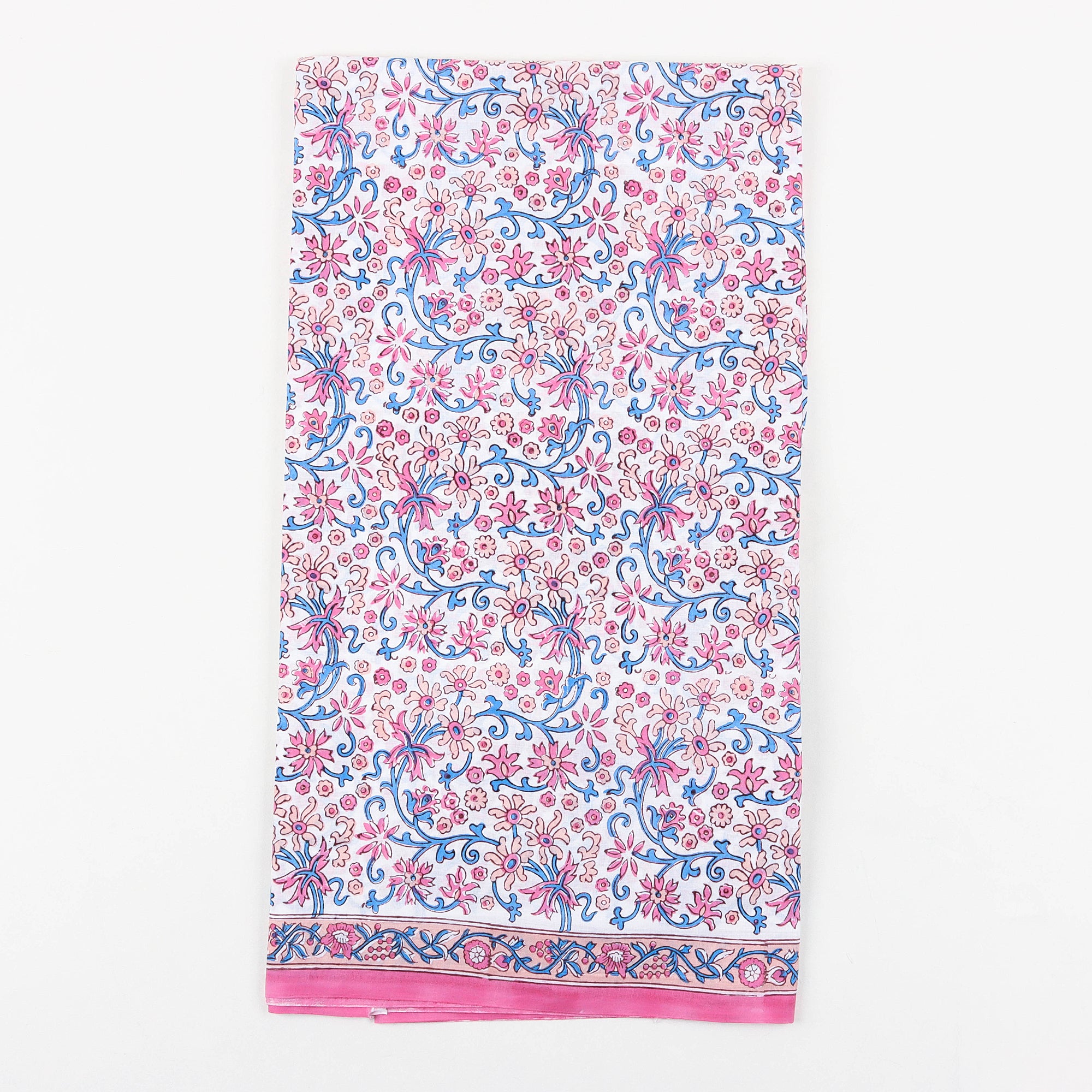 Rangoli Print Cotton Suits with Kota Doria Dupatta