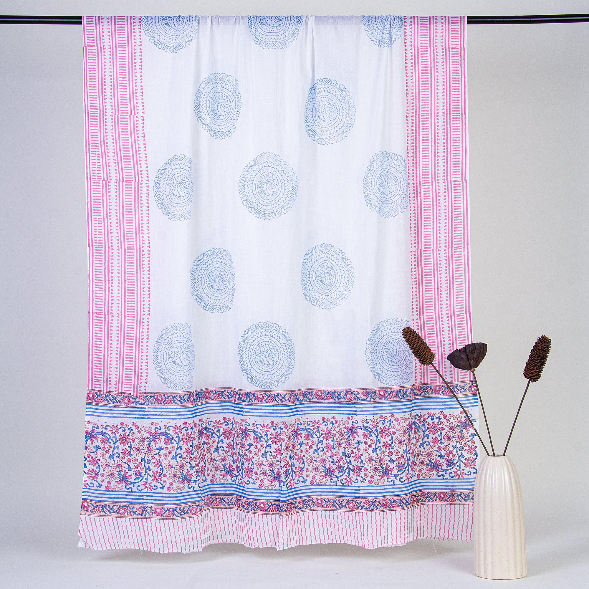 Rangoli Printed Unstitched Salwar Suits & Cotton Dupatta