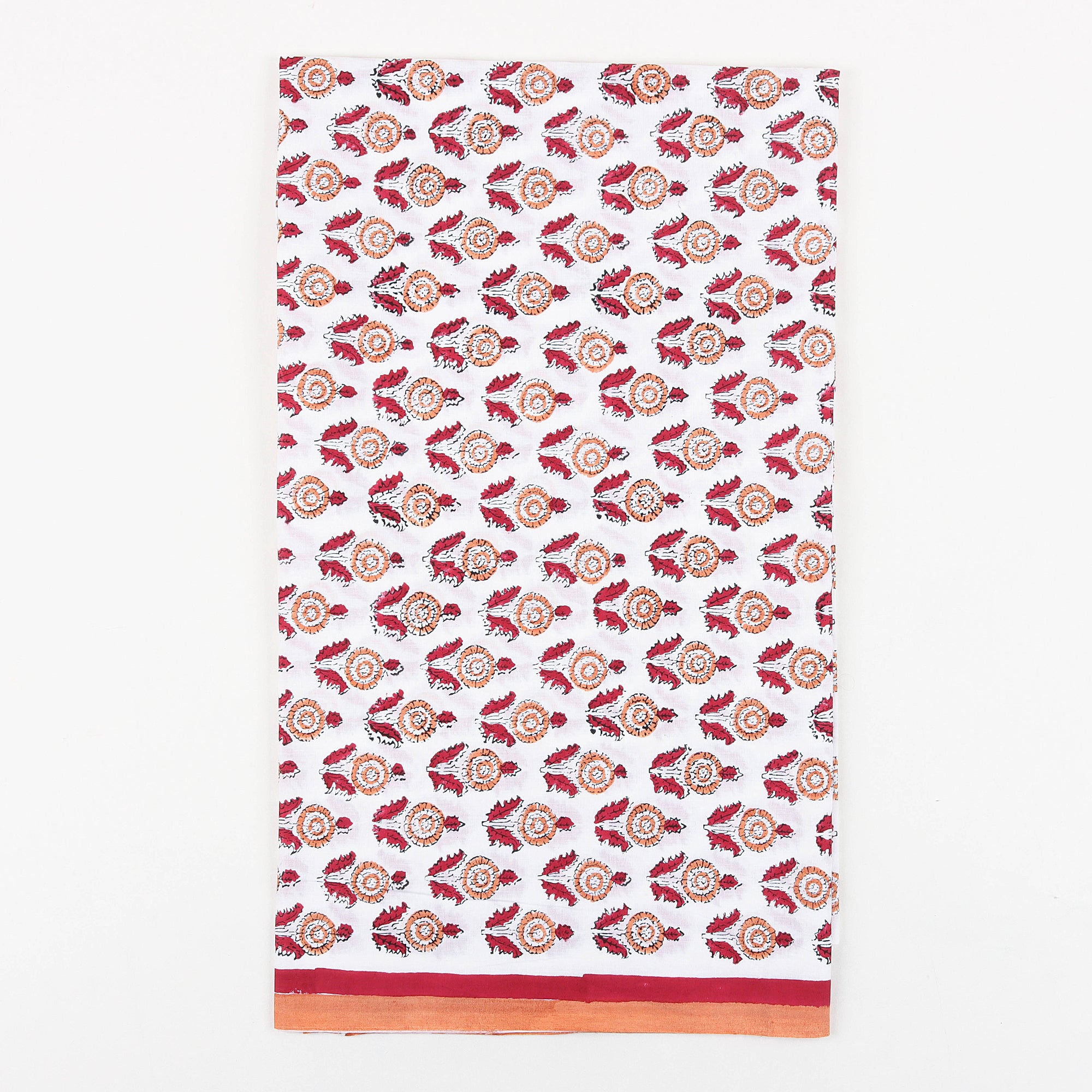 Pink 3 Piece Suit for Women Cotton Block Print Suits