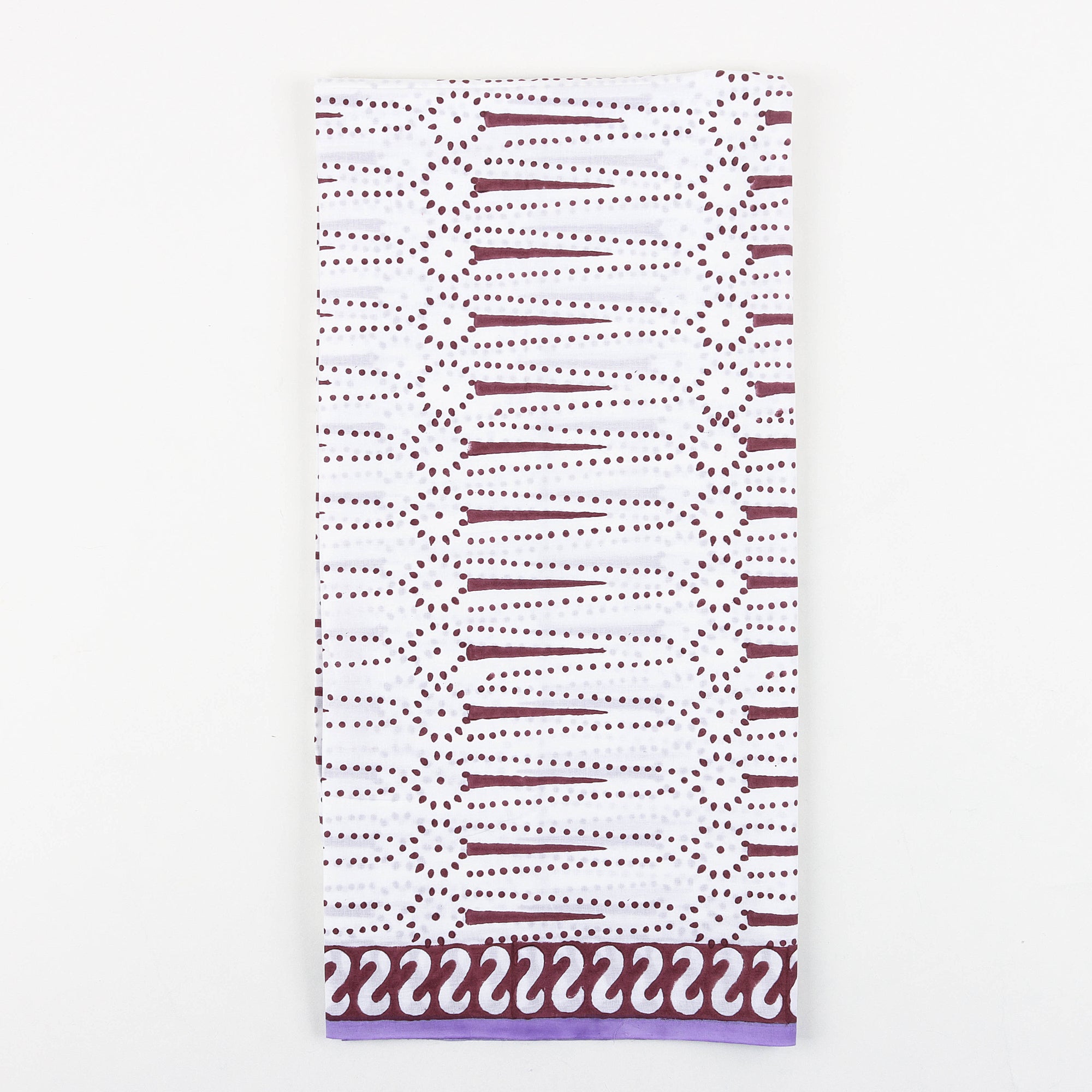 Purple Jaipuri Cotton Suits