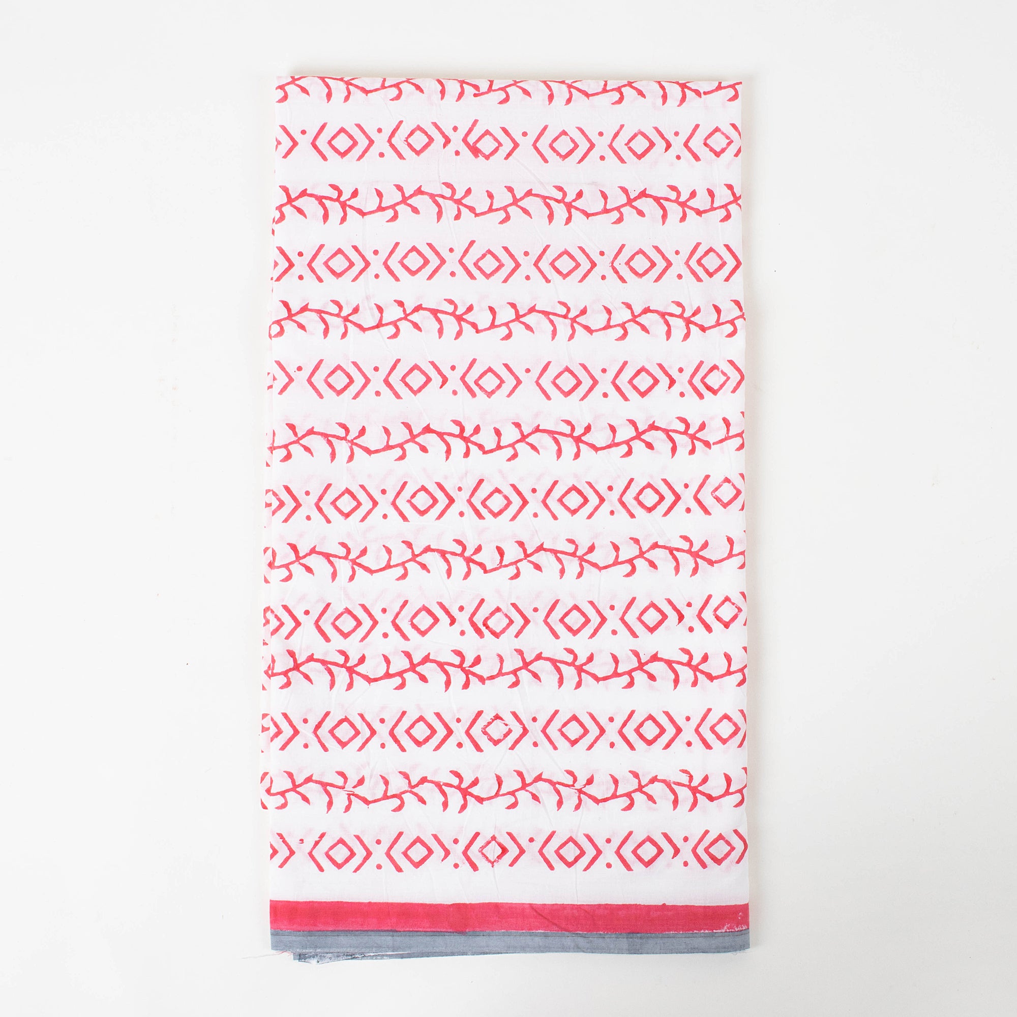 Pink Floral Ladies Unstitched Suits