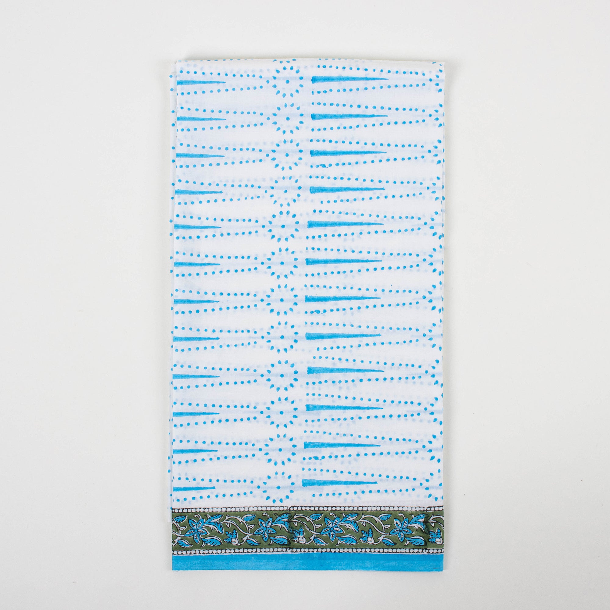 Sky Blue Cotton Suits for Women with Kota Doria Dupatta