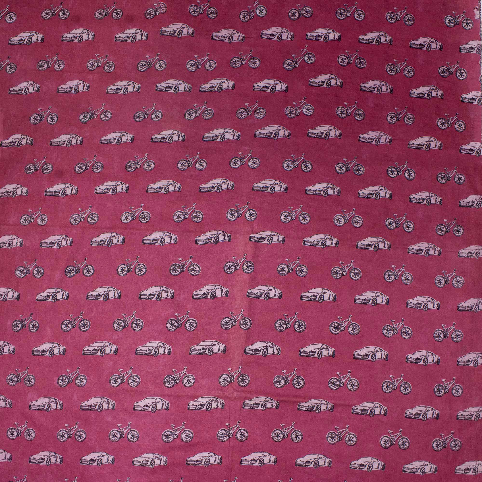 Veshicle Soft Cotton Dabu Hand Block Print Fabric