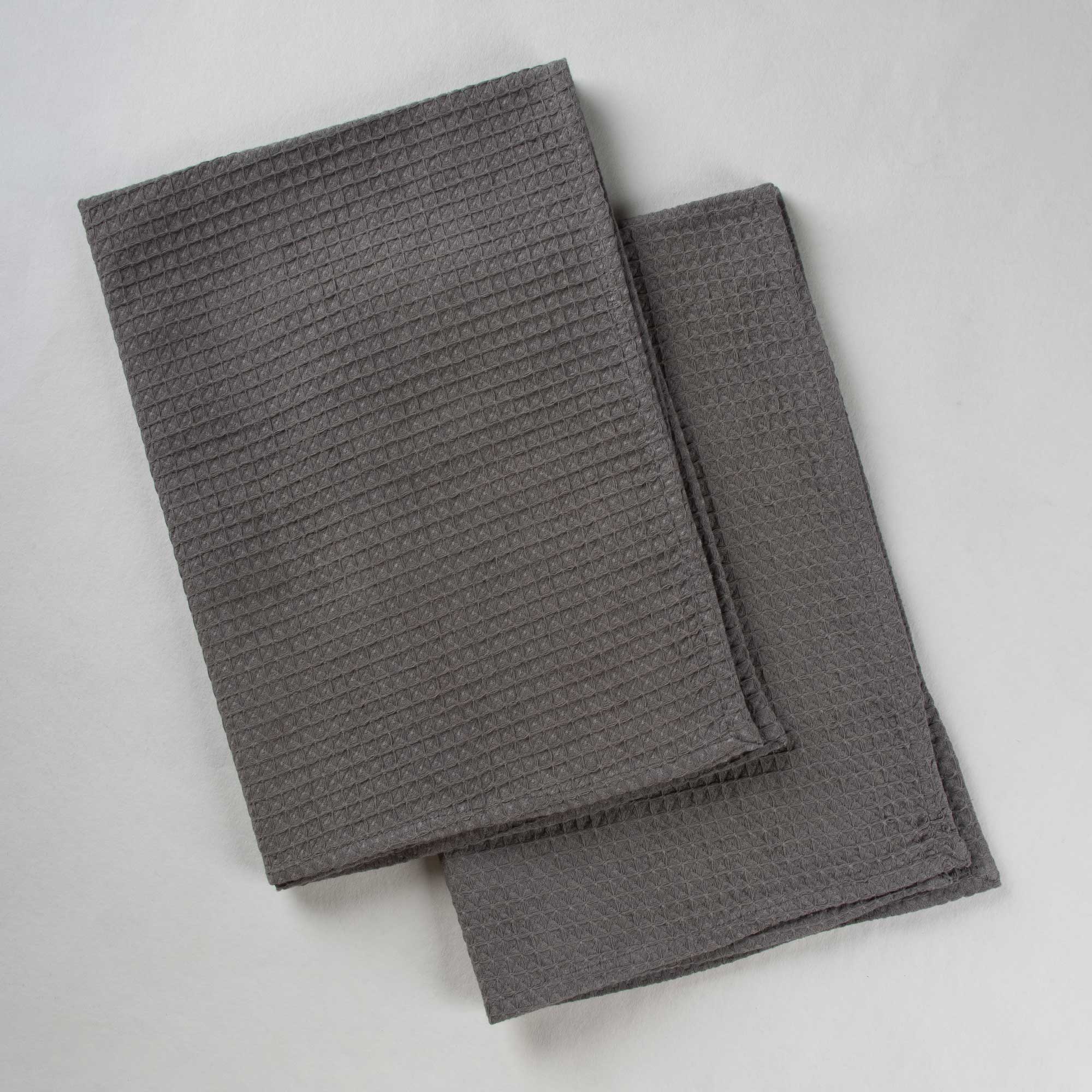 Grey Soft Cotton Bath Towels