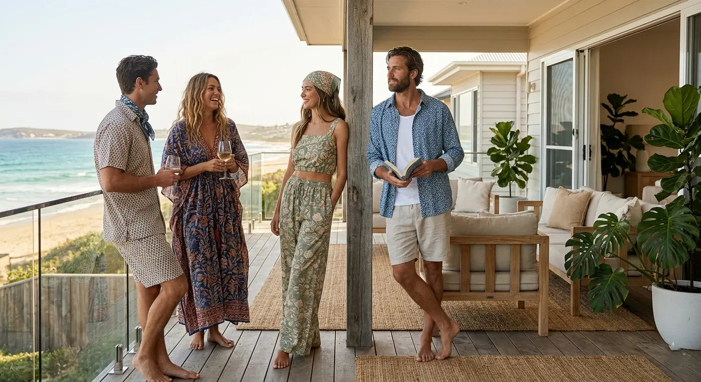 Indian Block Print Outfits for Australian Summers