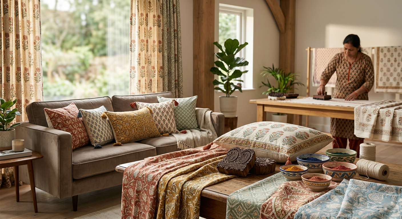 Don’t Buy Fabrics Until You See This Hand-Block- Printed Collection from India – DMAASA UK