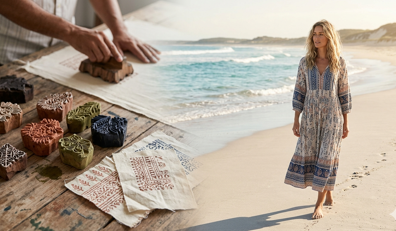 Hand Block Printed Fabrics: Why They Are Still Loved in Modern Australian Fashion