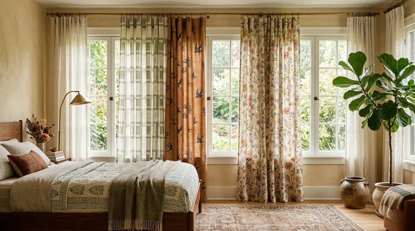 Best Printed Curtains for Bedroom in the USA: Styles, Fabrics & Trends