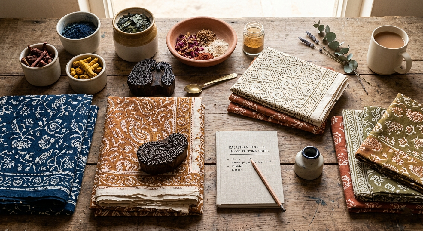 Indian Block Print Fabric