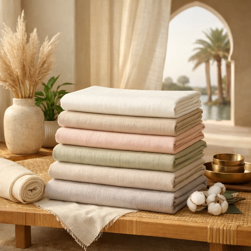 Plain Cotton Fabric in Umm Al Quwain
