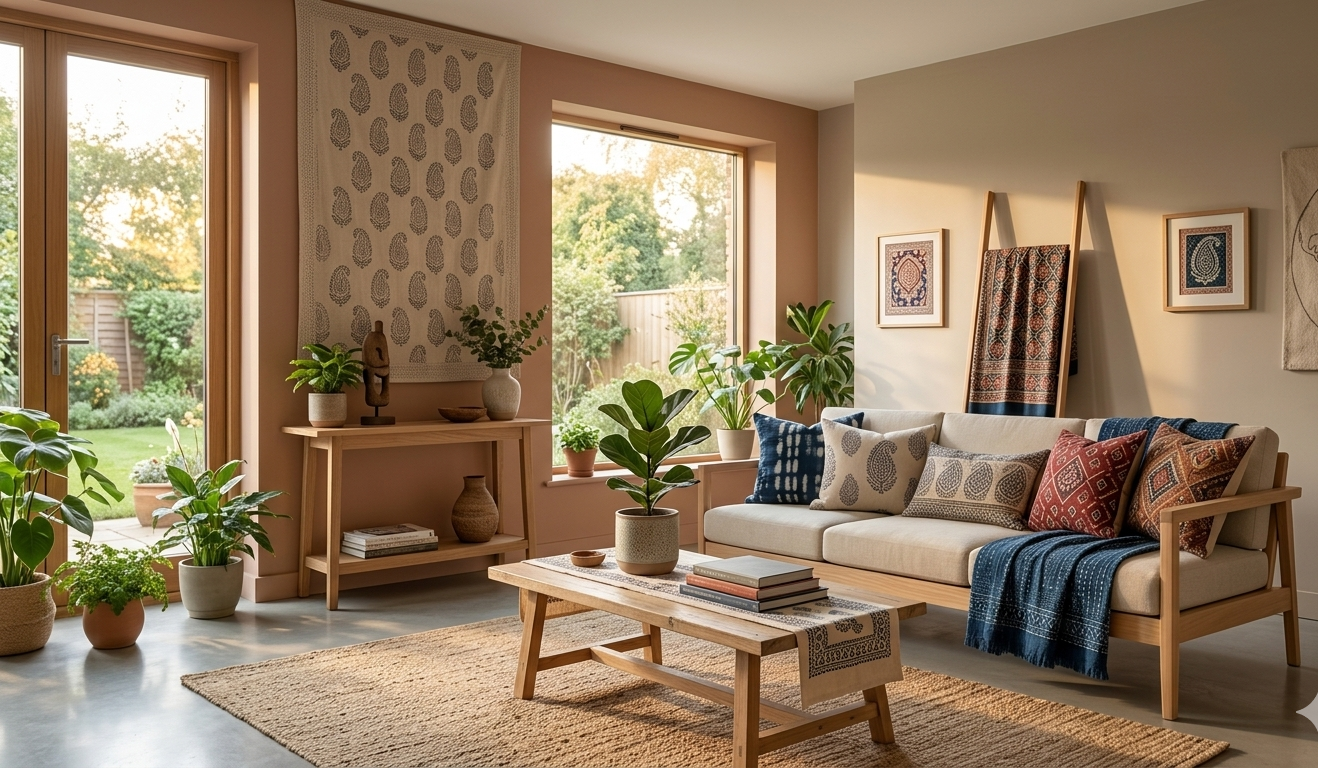 Why UK Homes Are Switching to Sustainable Block Print Fabrics in 2026