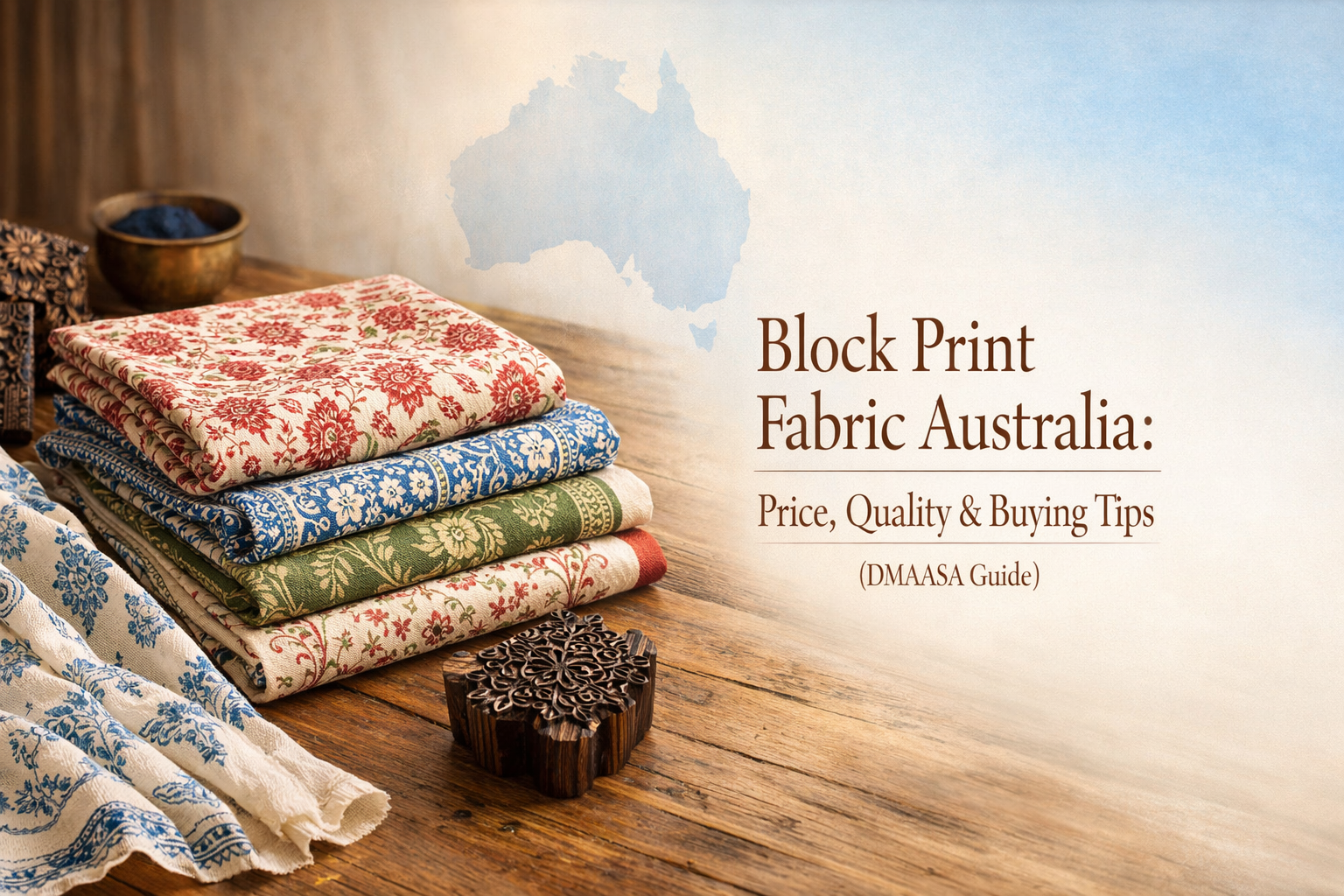Block Print Fabric Australia: Price, Quality & Buying Tips (DMAASA Guide)