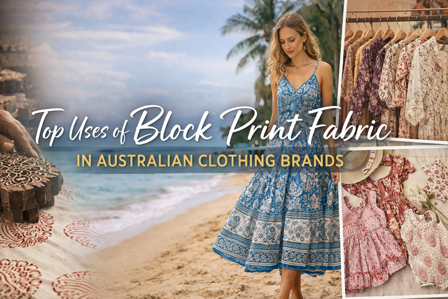 Top Uses of Block Print Fabric in Australian Clothing Brands
