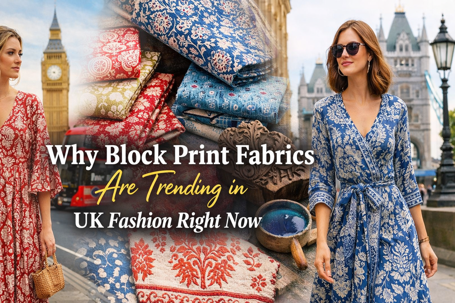 Why Block Print Fabrics Are Trending in UK Fashion Right Now