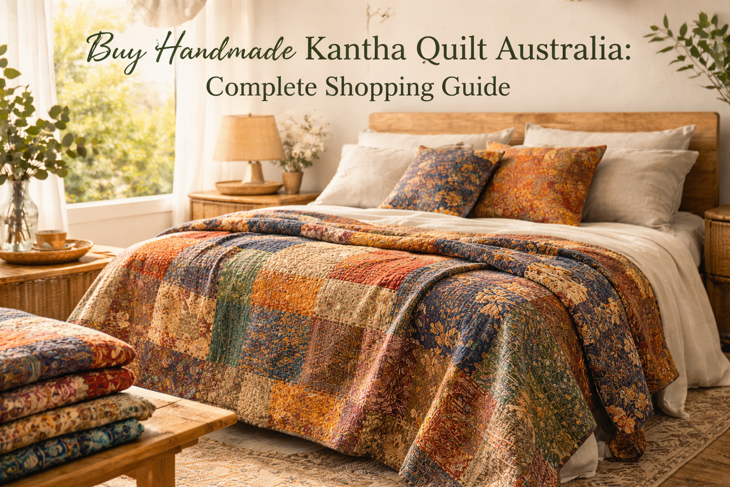 Buy Handmade Kantha Quilt Australia: Complete Shopping Guide