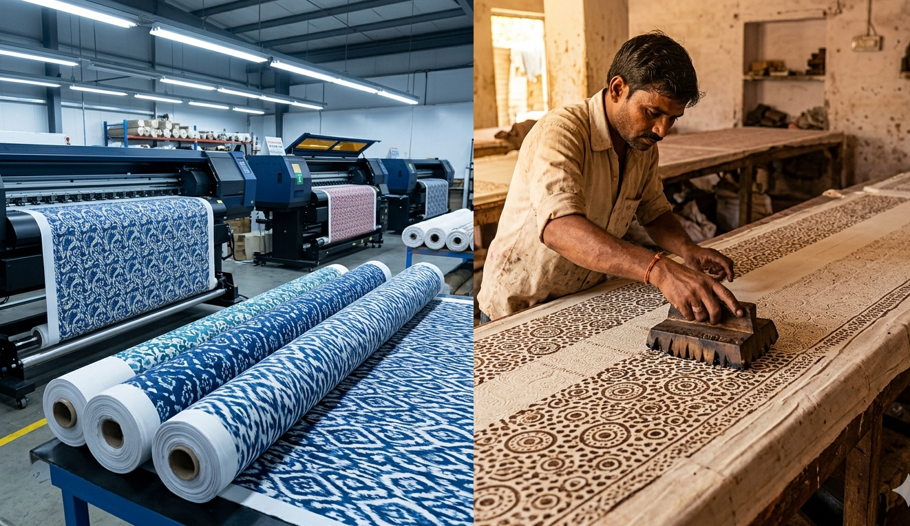 Handmade vs Digital Print: What UK Buyers Should Know